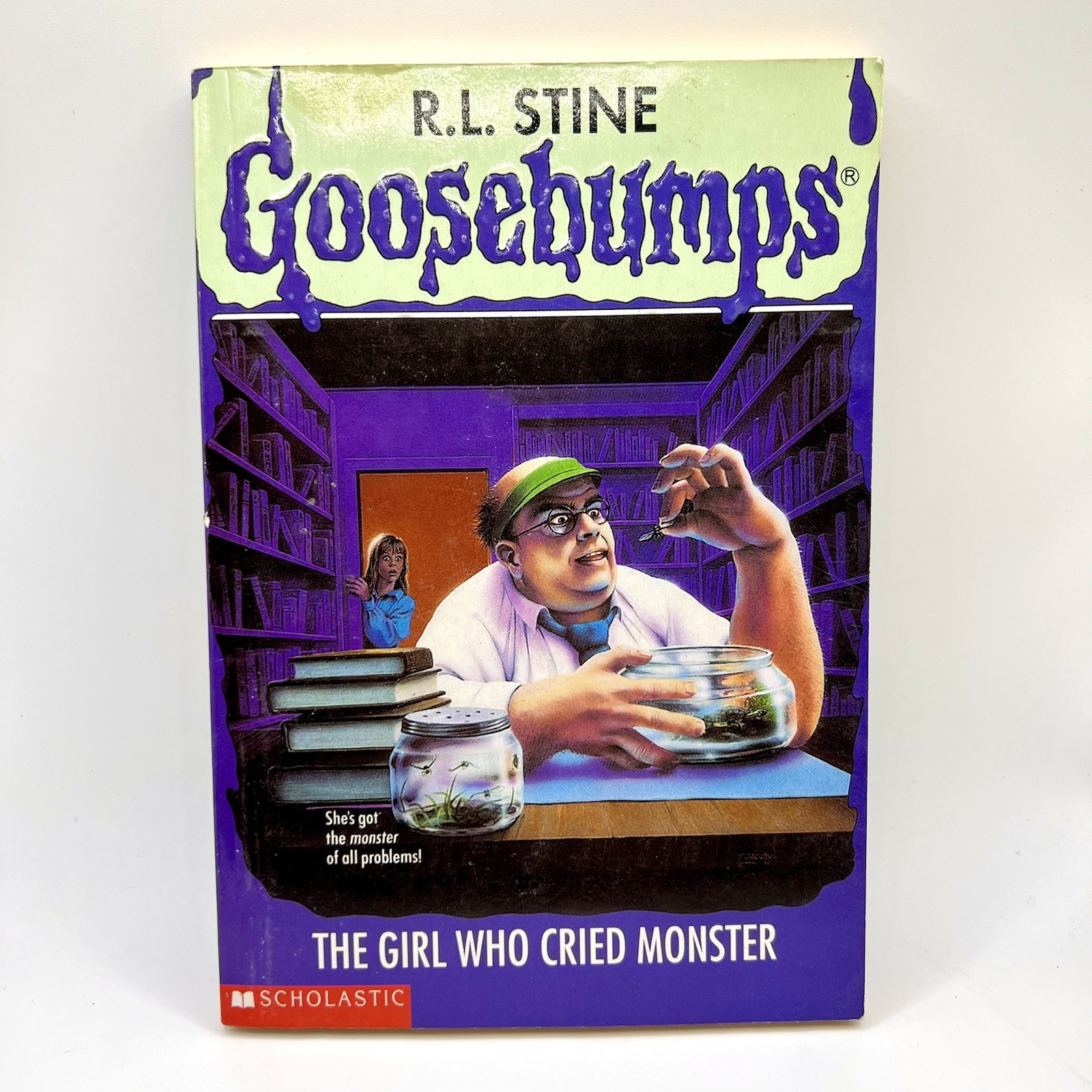 Goosebumps The Girl Who Cried Monster by R. L. Stine (1993)