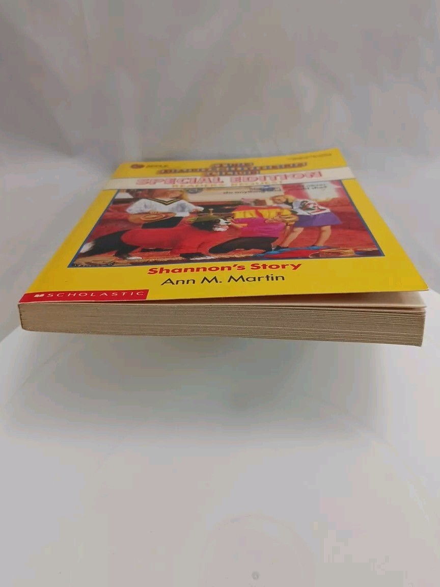 The Babysitters Club Special Edition Readers Request Shannon’s Story Book 1994