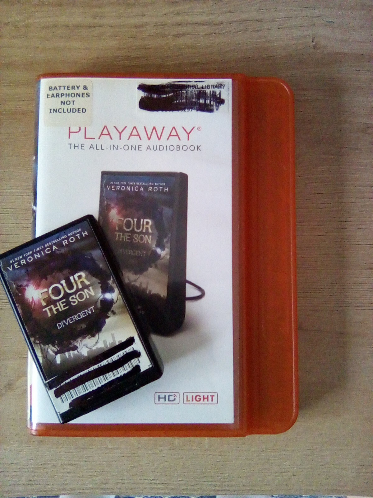 Veronica Roth Four The Son Playaway Audiobook