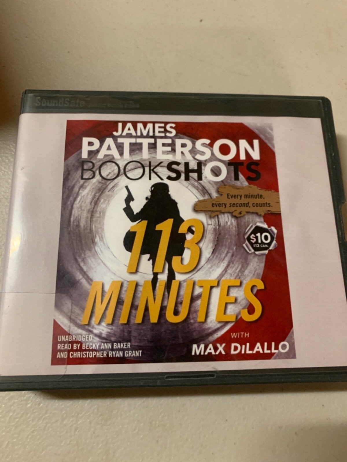 Shelf169 Audiobook~ James Patterson Bookshots 113 Minutes