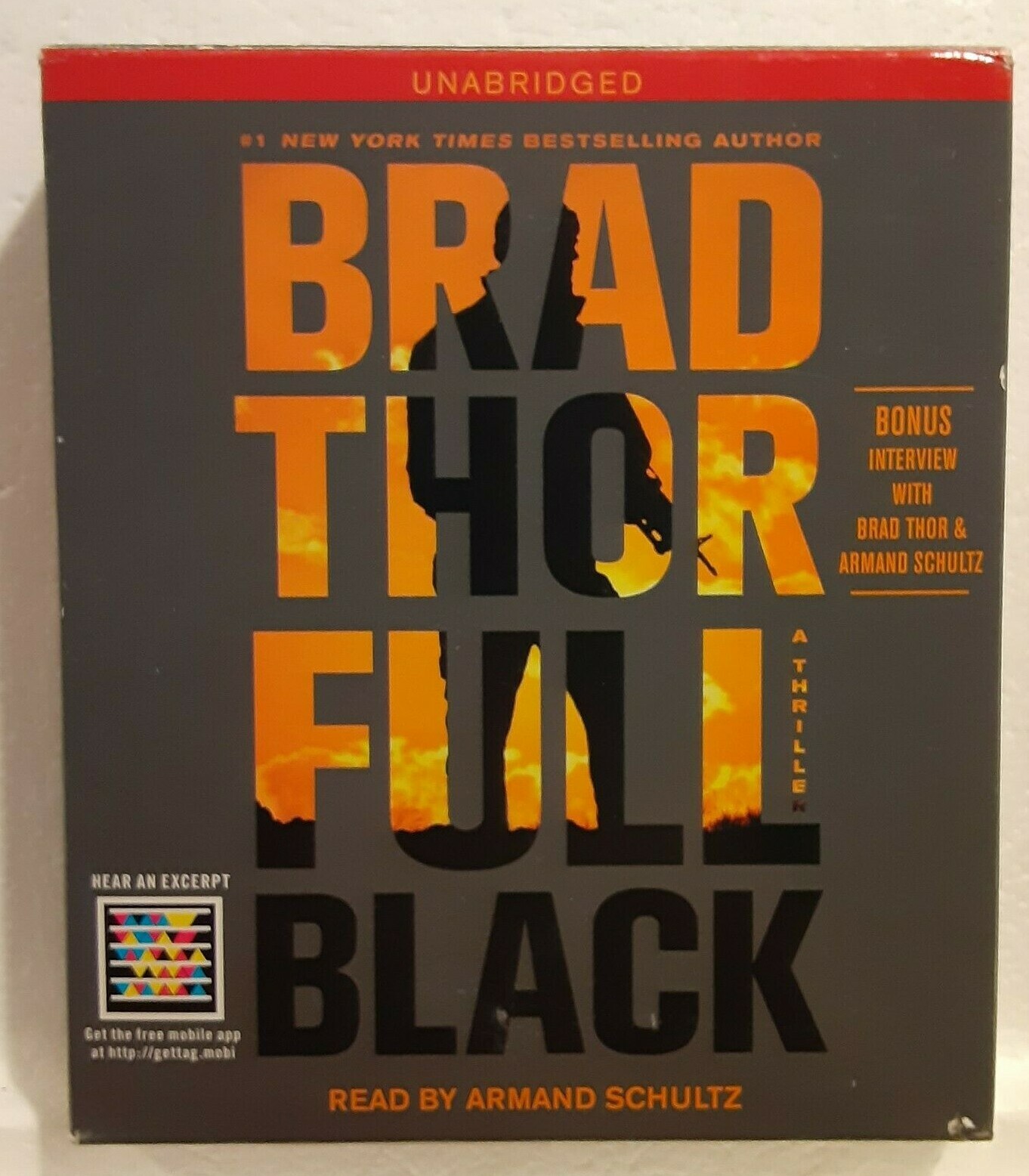 Full Black by Brad Thor (2015) Unabridged on 10 CDs