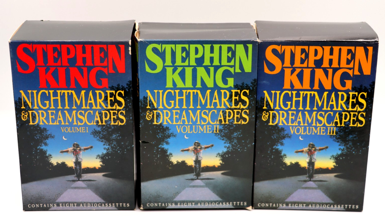 Stephen King Nightmares & Dreamscapes Audiobook Vol 1-3 Cassette Box Set 1993