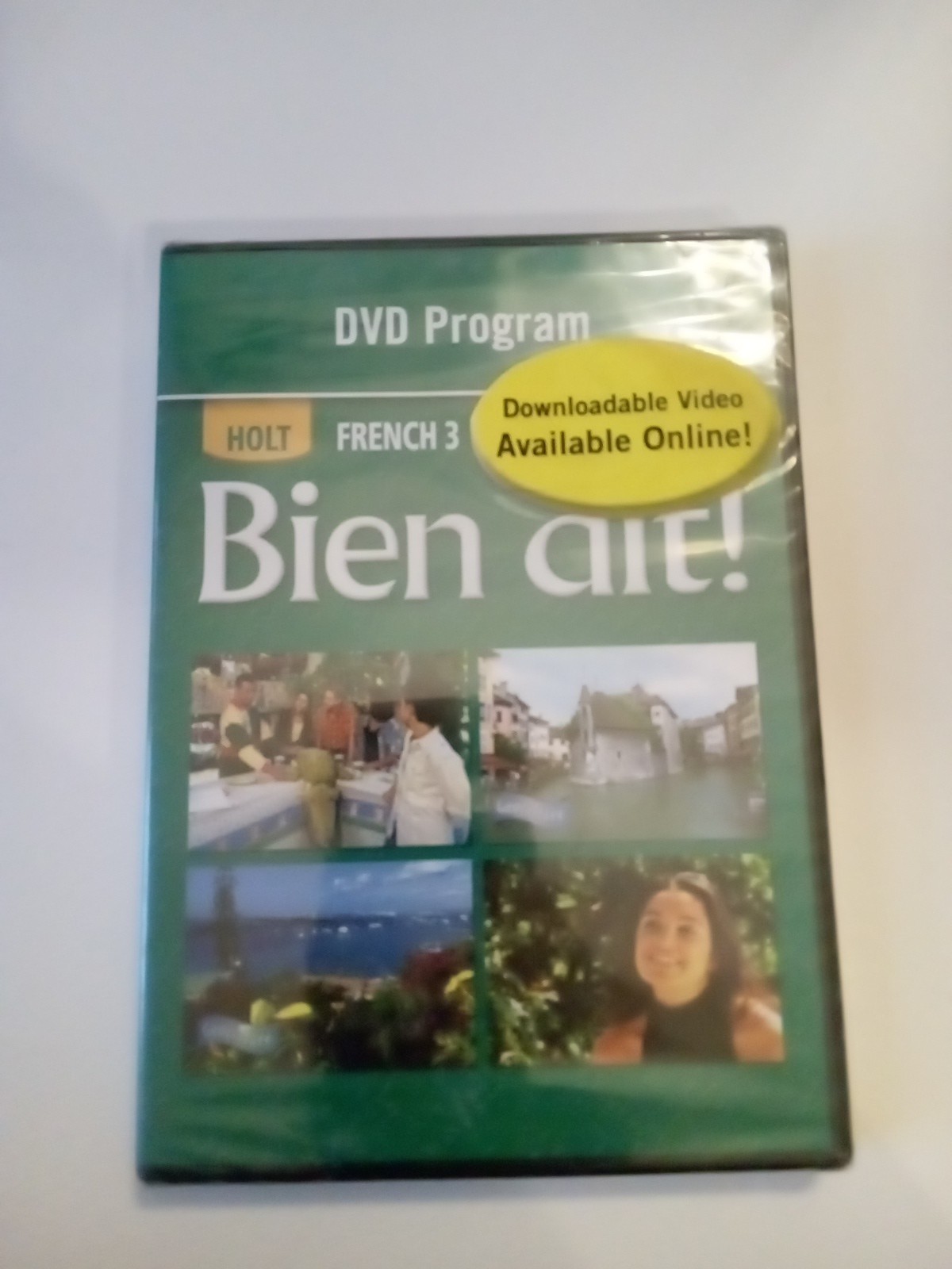Bien Dit! : DVD Tutor Level 3 by Holt Rinehart and Winston (2008, DVD, Audio)