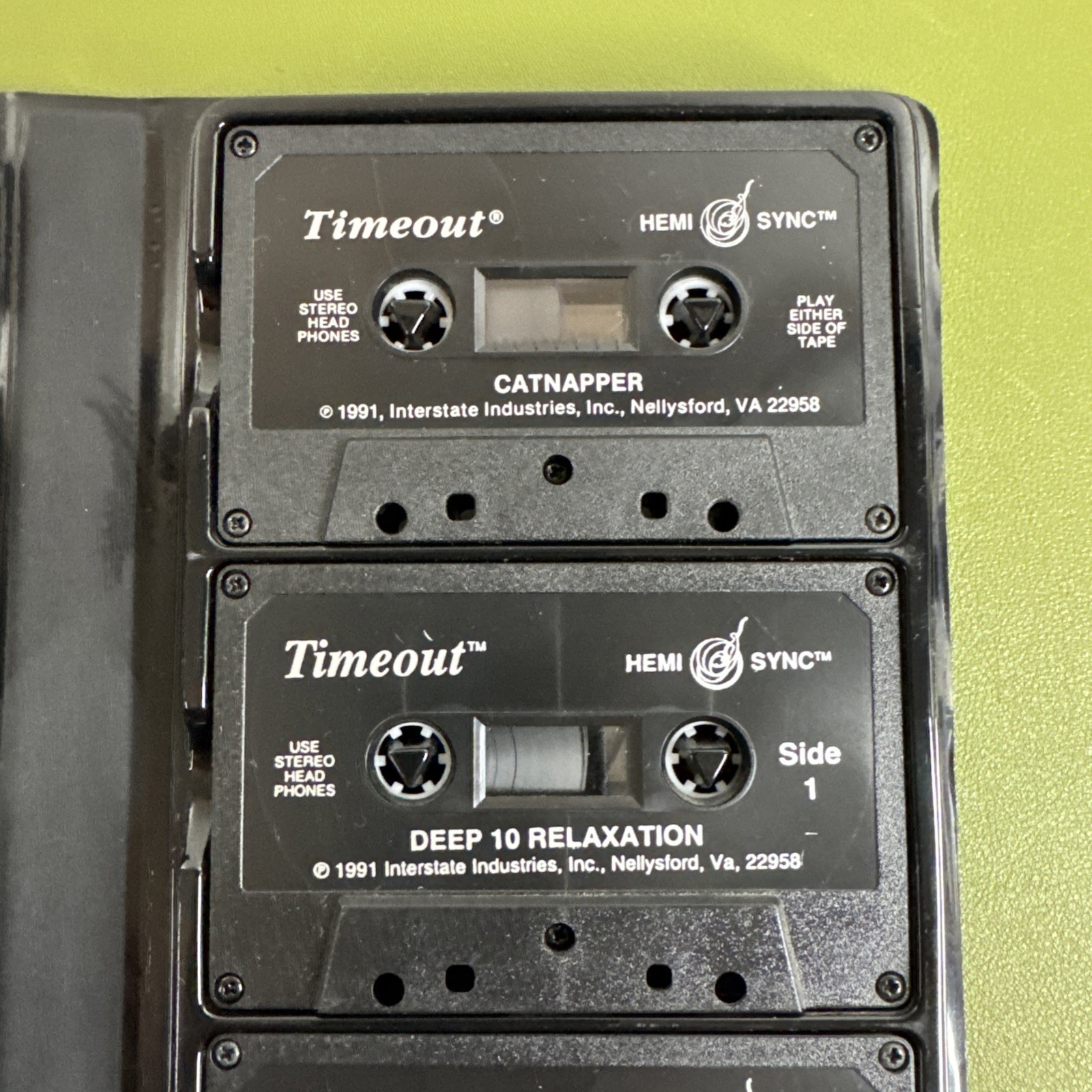 Progressive Accelerated Learning Monroe Institute ‘83 Hemi-Sync 6 Cassettes
