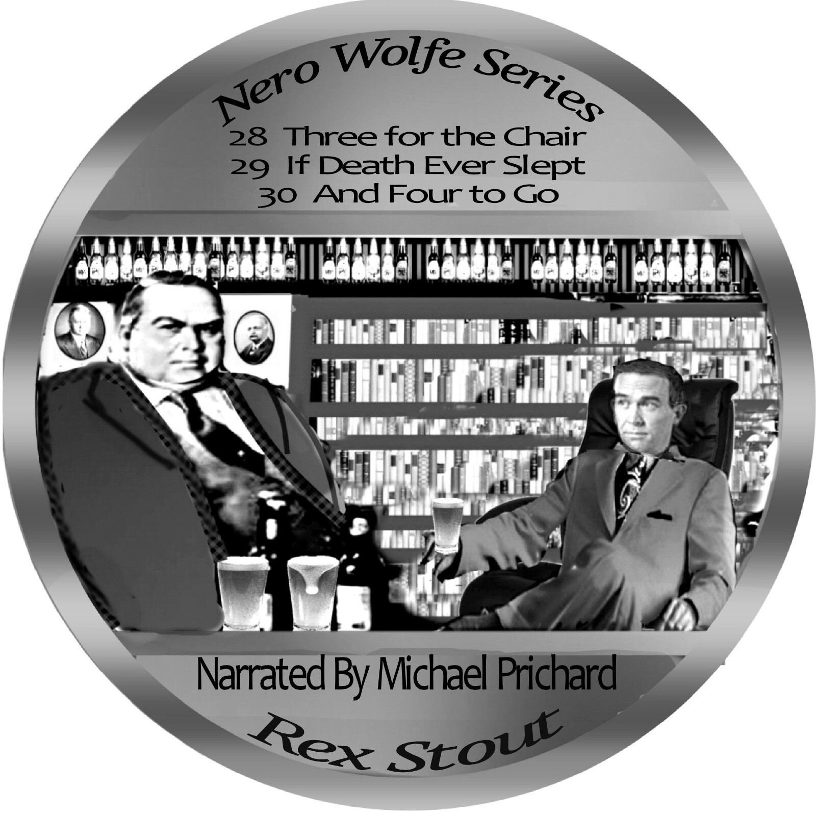 Rex Stout Nero Wolfe Series 48 unabridged Audio Books on 16 Mp3 Cds