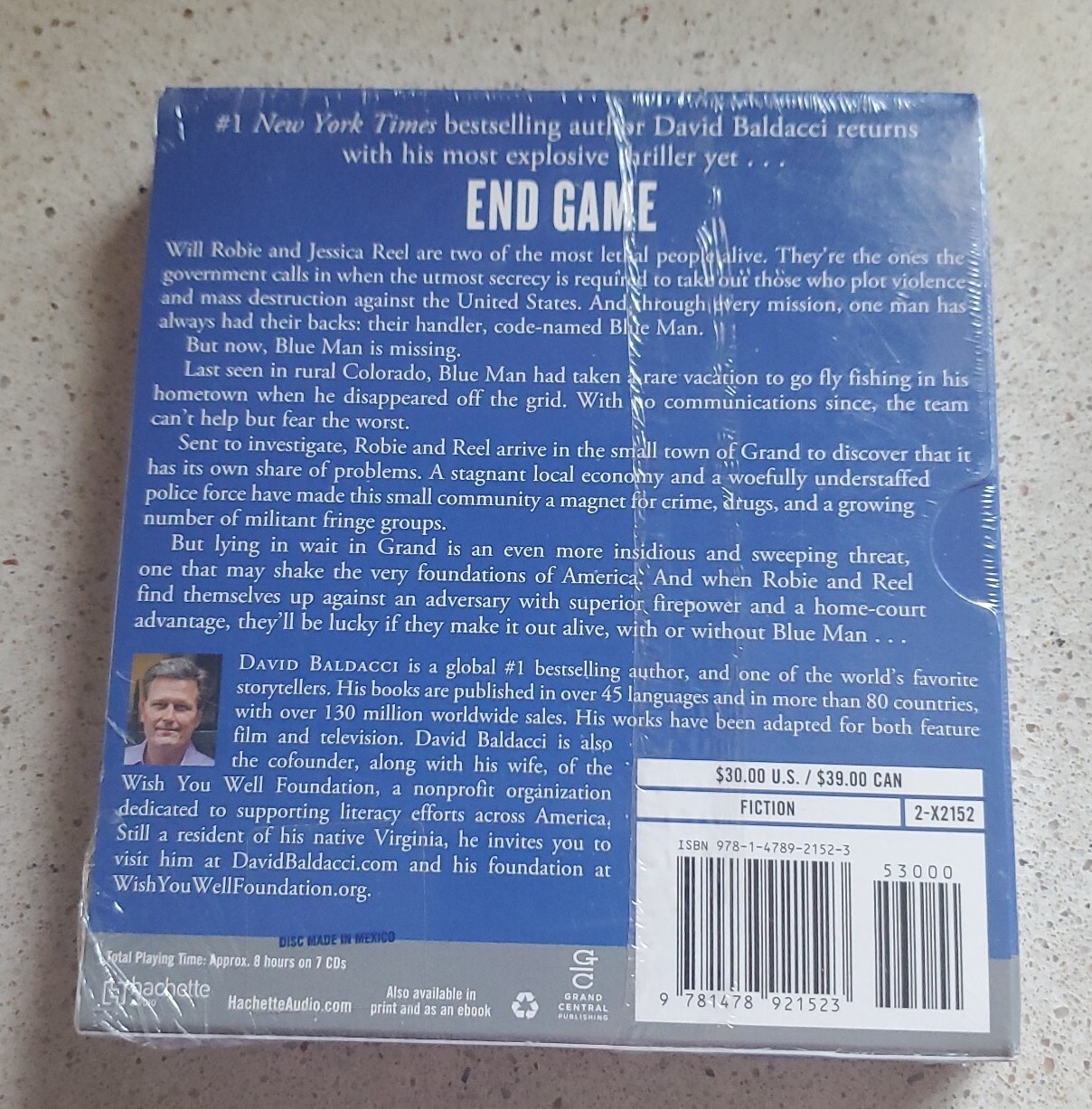 End Game (Will Robie Series, 5) by David Baldacci 7 CD Audiobook NEW & SEALED