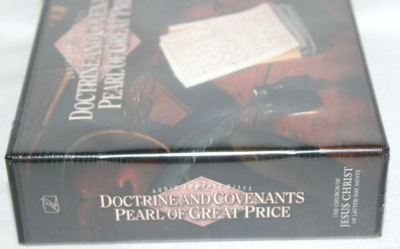 New Sealed LDS Doctrine & Covenants The Pearl of Great Price 15 Audio CD Set