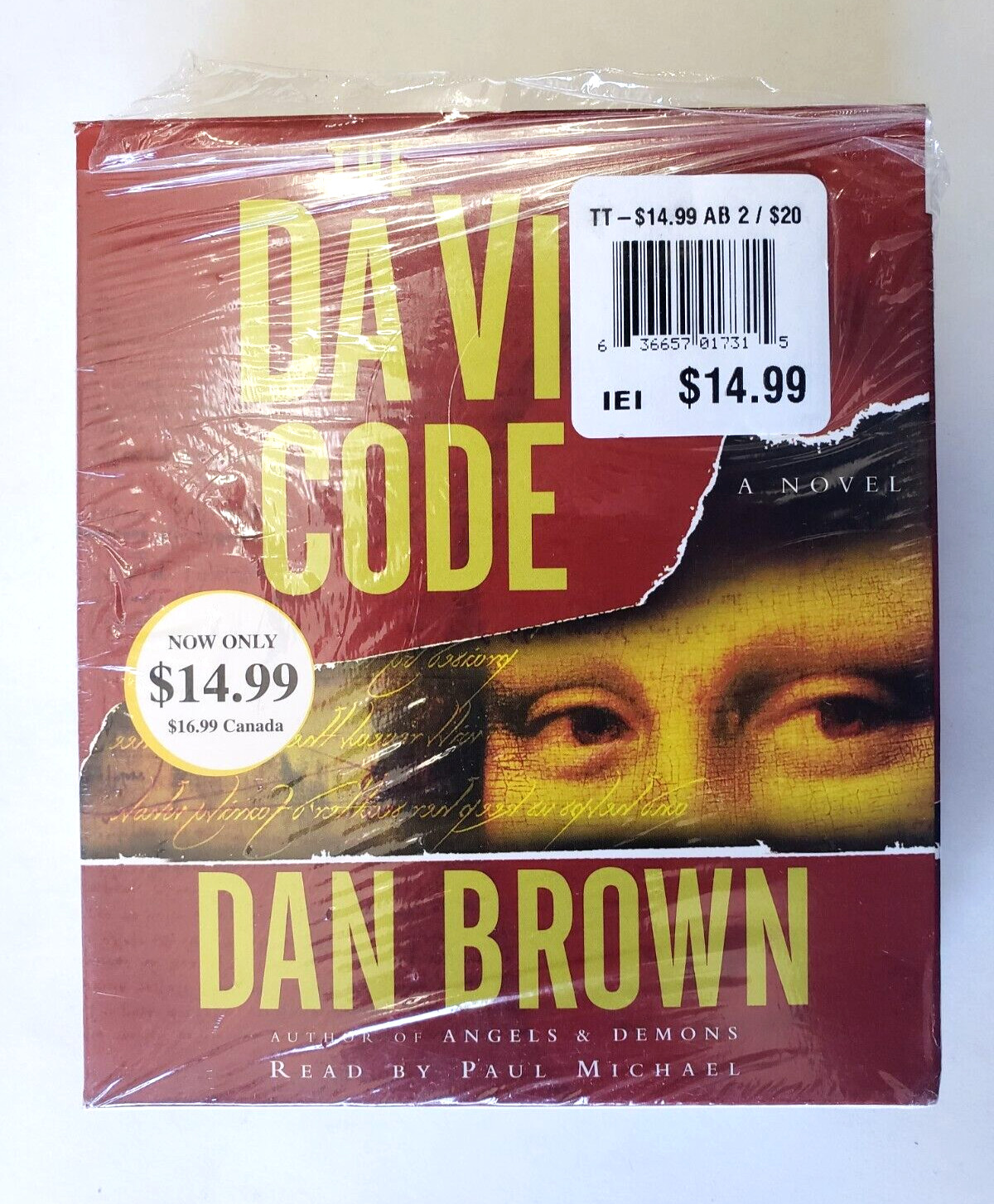 Robert Langdon Ser.: The Da Vinci Code : A Novel by Dan Brown 2010 CD Audio Book