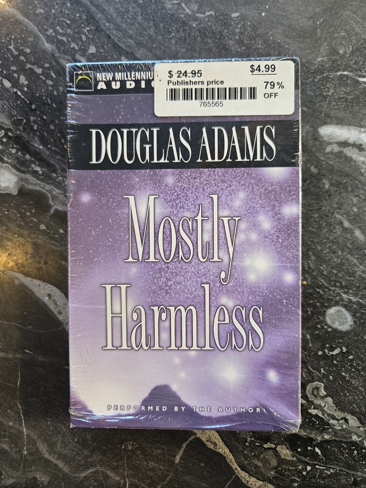 LOT 3 Douglas Adams Hitchhikers Guide Audiobooks — 2 SEALED — Read by Author