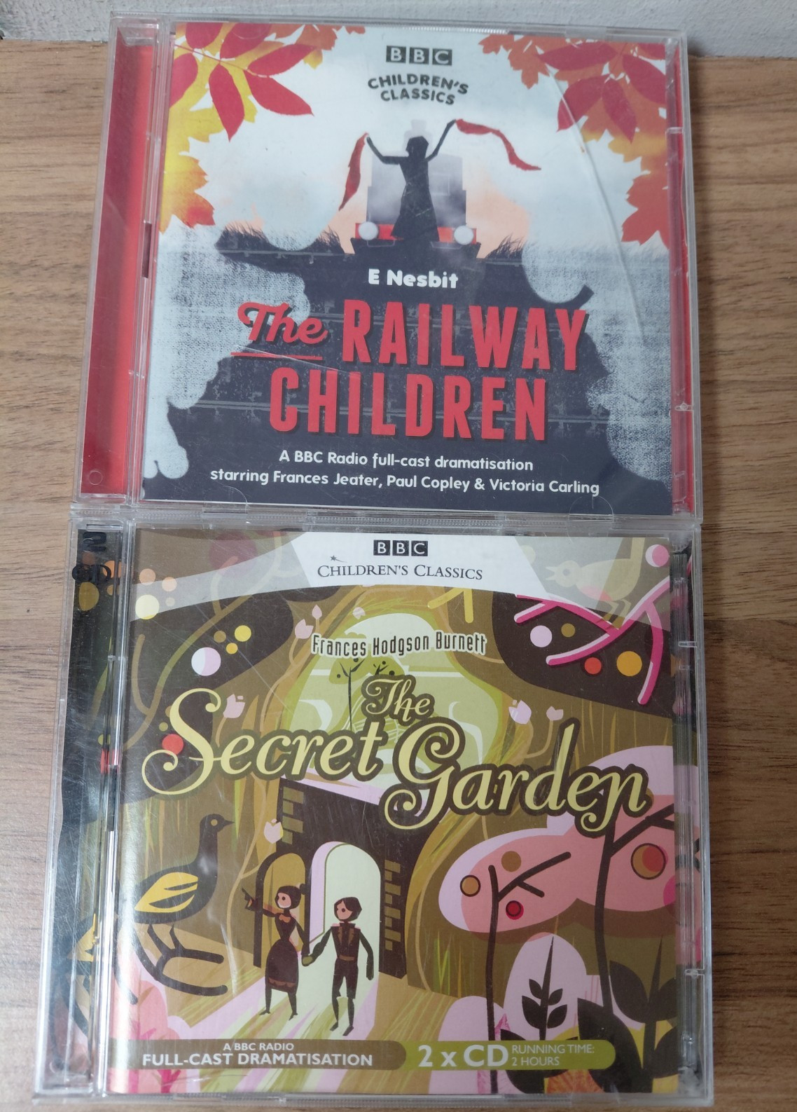 BBC RADIO DRAMATISATION CD AUDIO BOOKS -THE RAILWAY CHILDREN & THE SECRET GARDEN