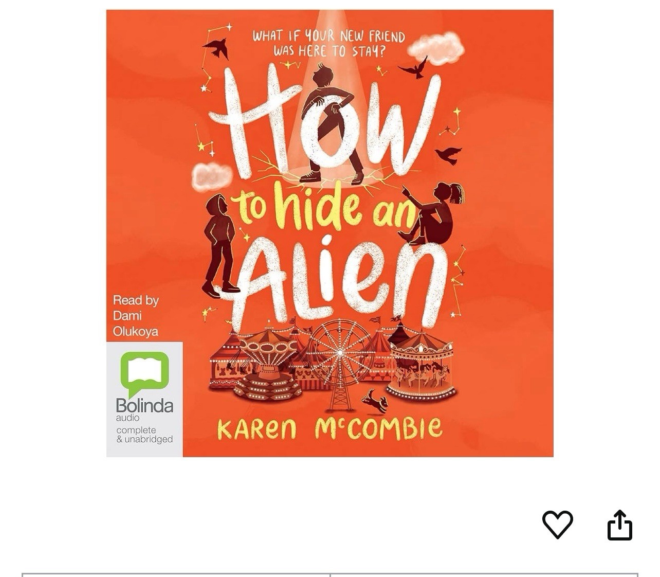 How To Hide An Alien Audiobook New Sealed Karen McCombie Audio CD