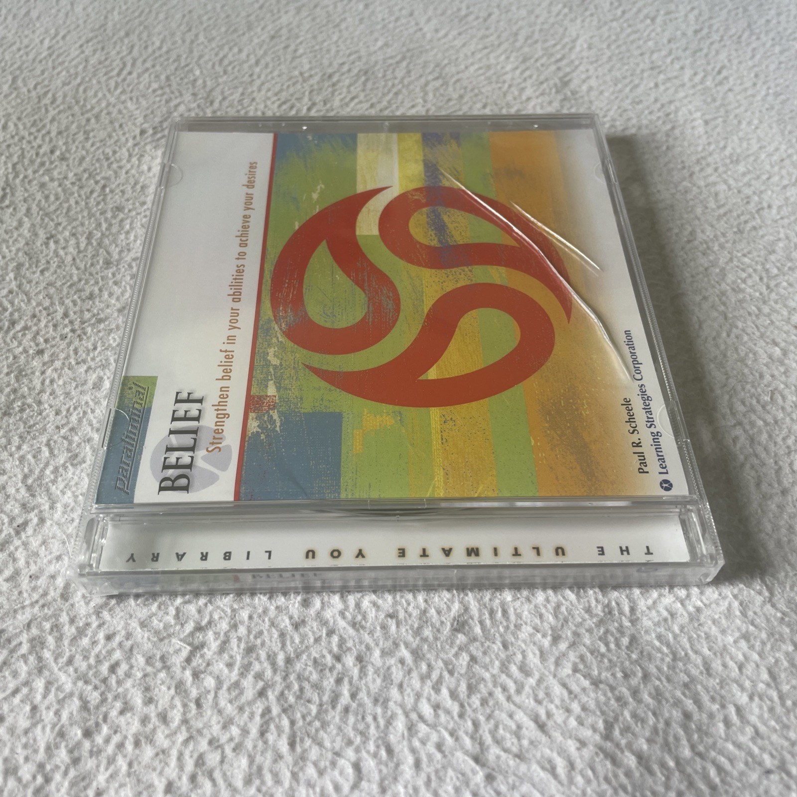 Paraliminal Belief by Paul R Scheele Audiobook CD & Booklet Sealed