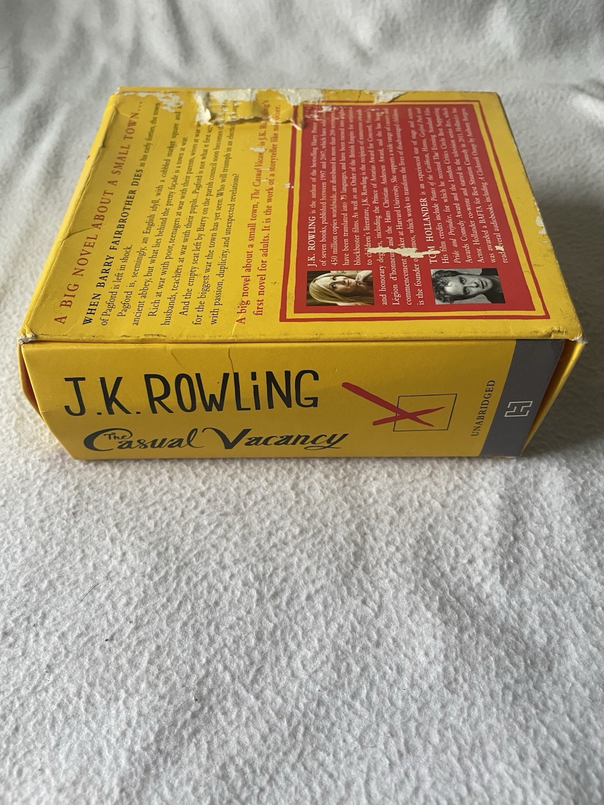 The Casual Vacancy by J K Rowling Unabridged Audiobook on 15 CDs