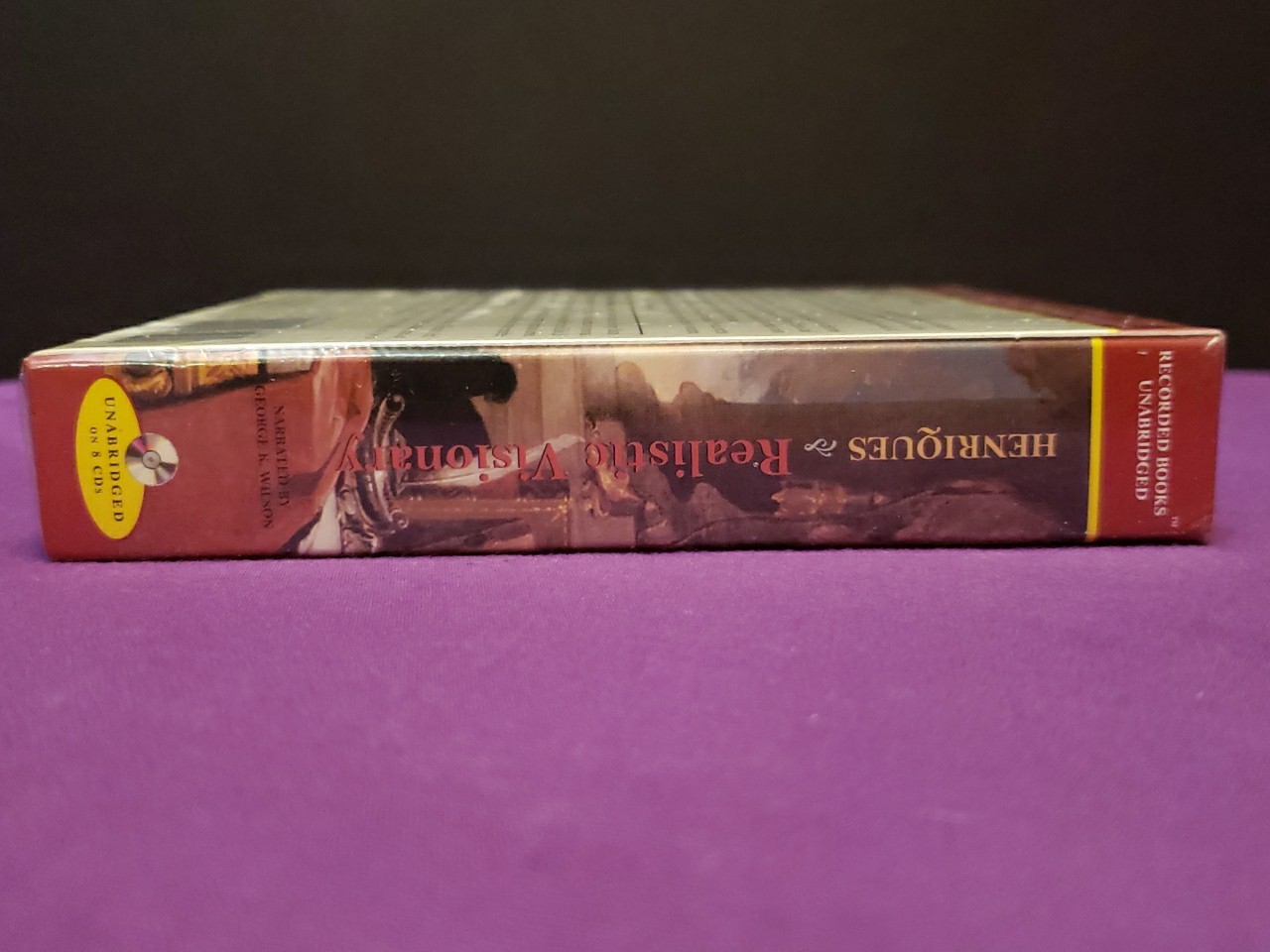George Washington AUDIOBOOK 8 CDs REALISTIC VISIONARY PETER R. HENRIQUES 9.75 Hr