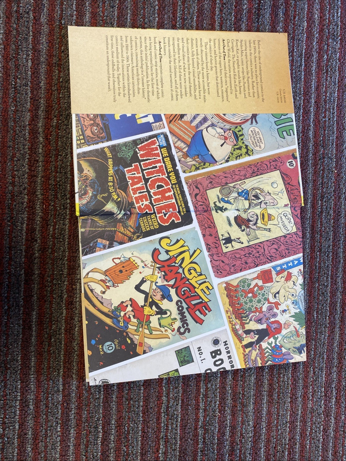 ART OUT OF TIME: Unknown Comics Visionaries,1900-1969 by DAN NADEL, Hardback