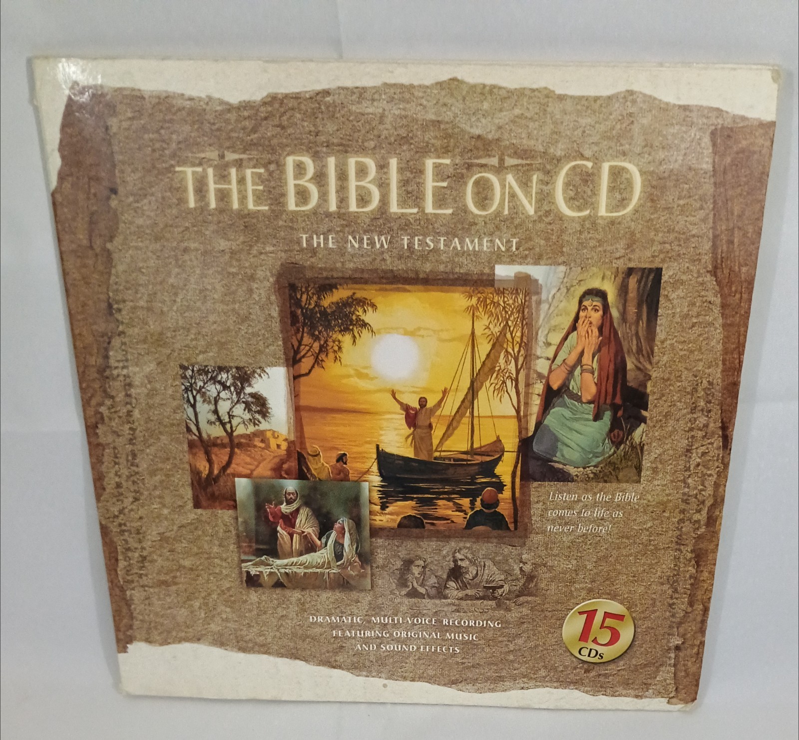 The BIBLE On CD The NEW Testament 15 CDs Tyndale