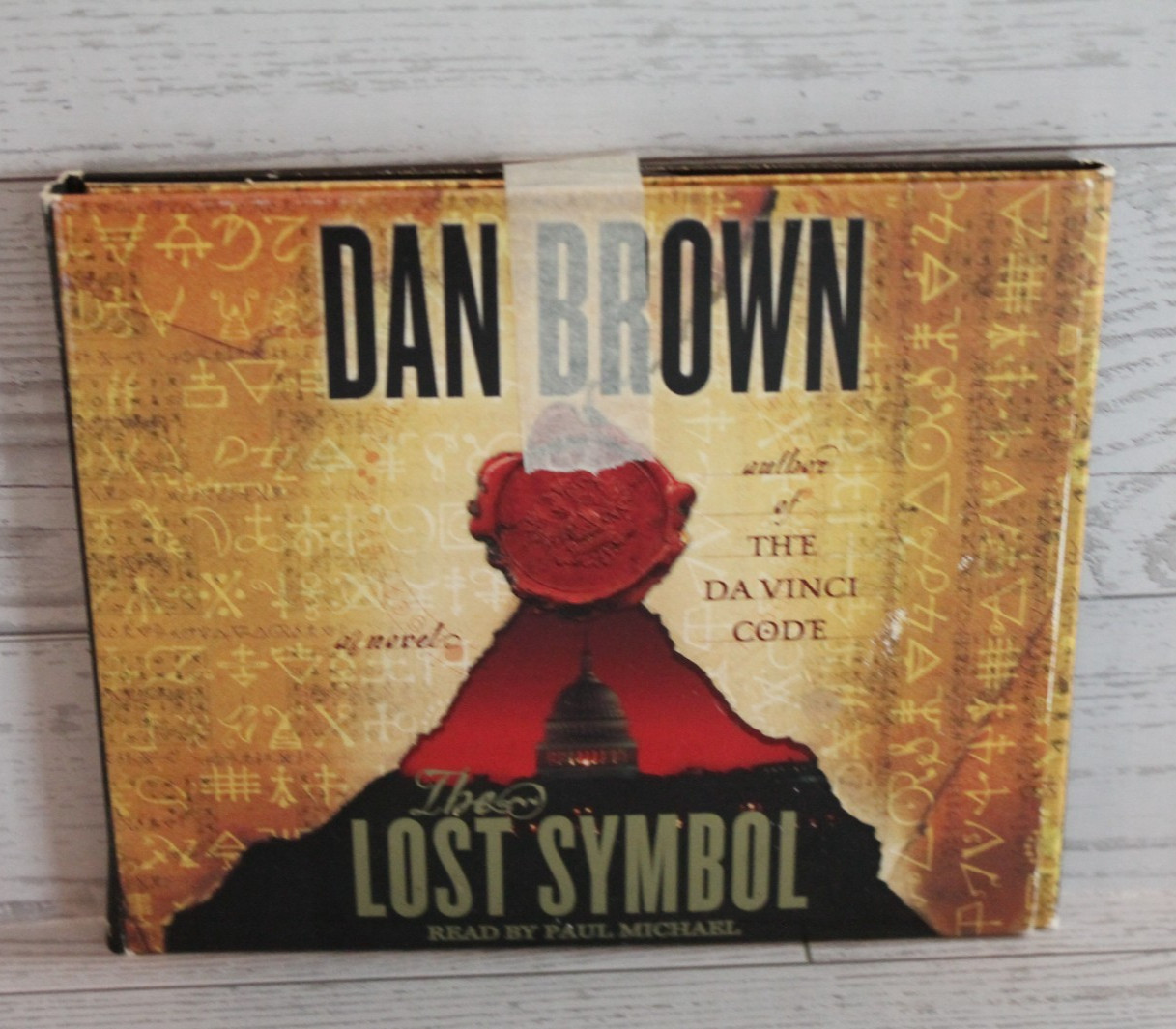 The Lost Symbol by Dan Brown 5-Disc CD Audiobook Set Read by Paul Michael
