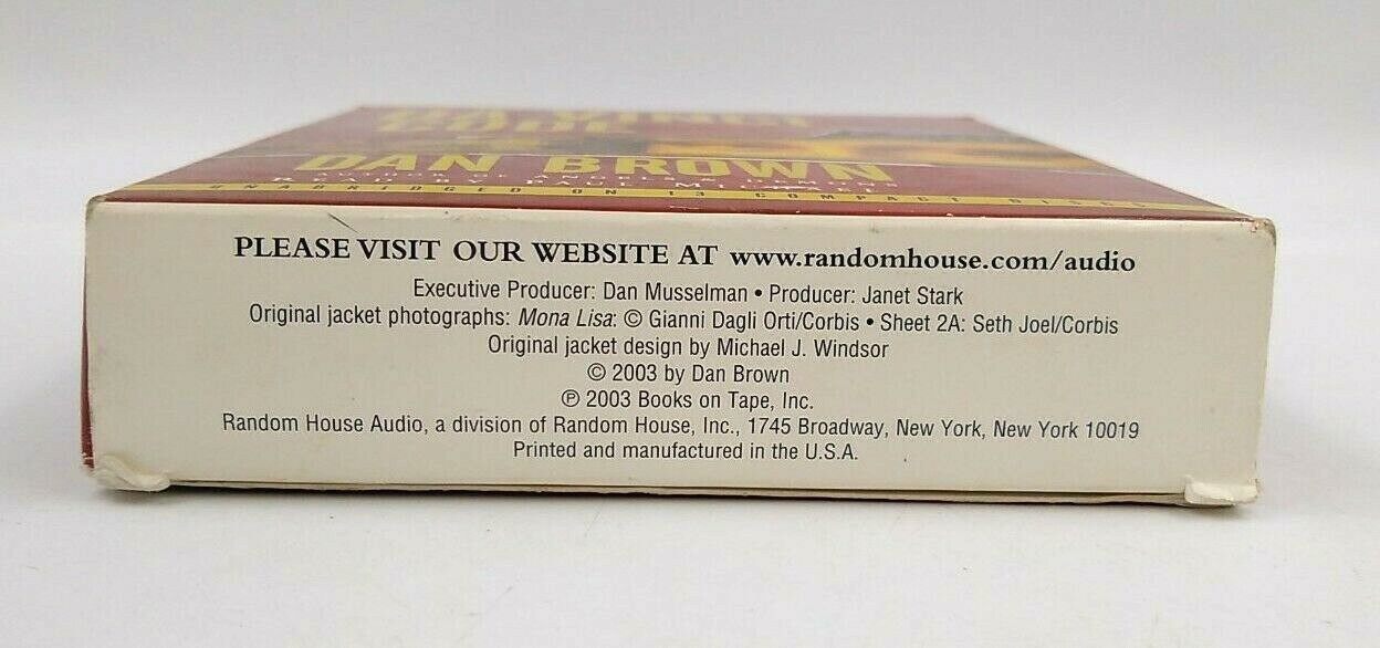 Da Vinci Code Dan Brown Audio book unabridged 13 CD set