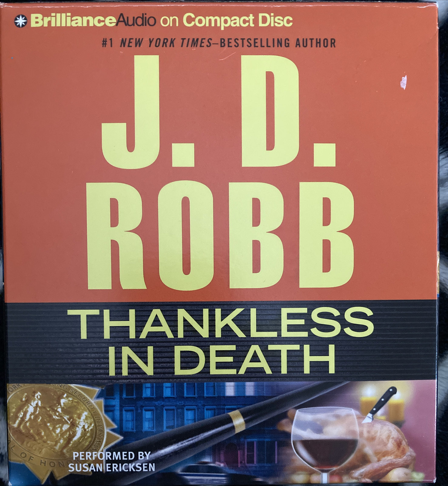 In Death Ser.: Thankless in Death by J. D. Robb (2013, Compact Disc, Abridged…