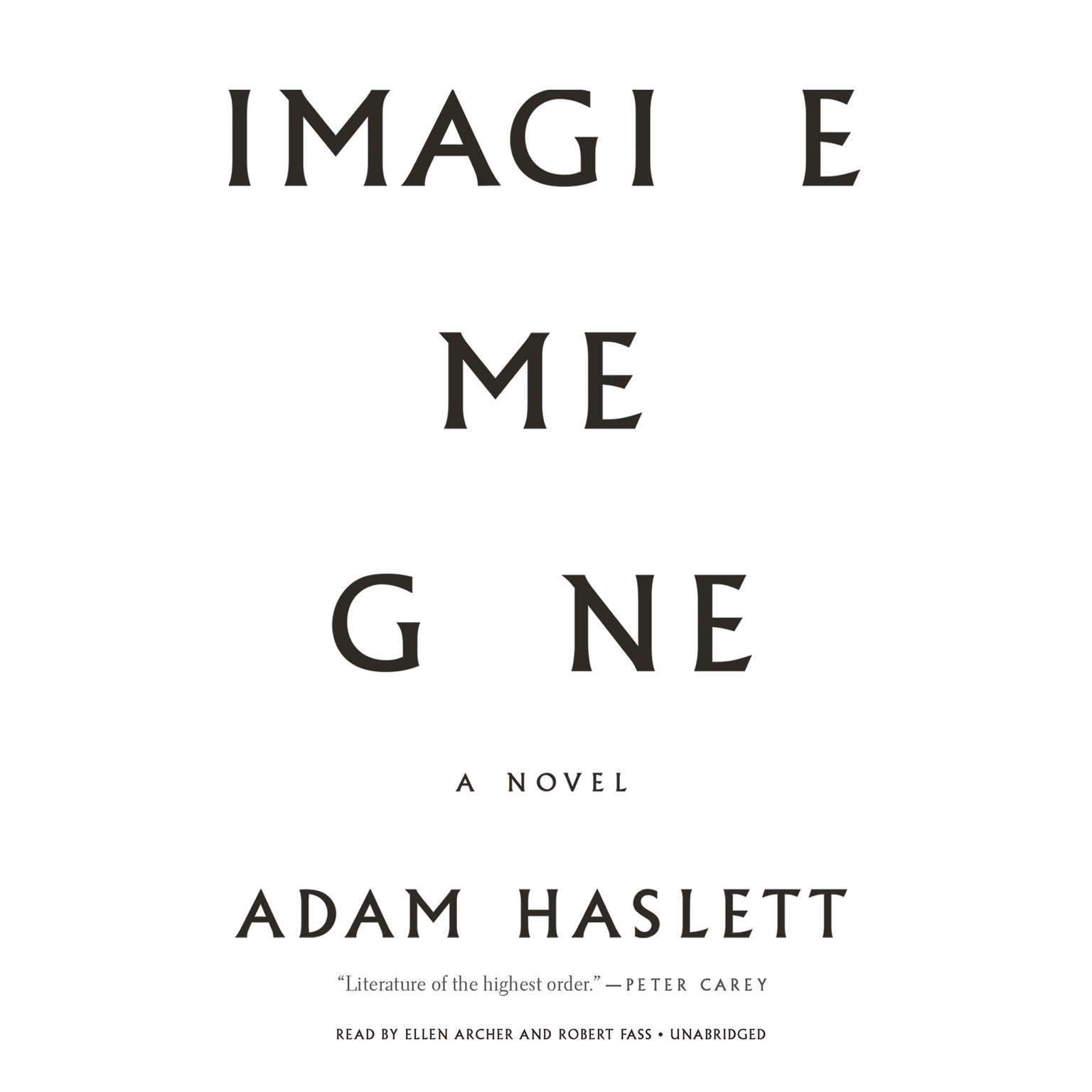 Imagine Me Gone by Adam Haslett 2016 Unabridged CD 9781478941446