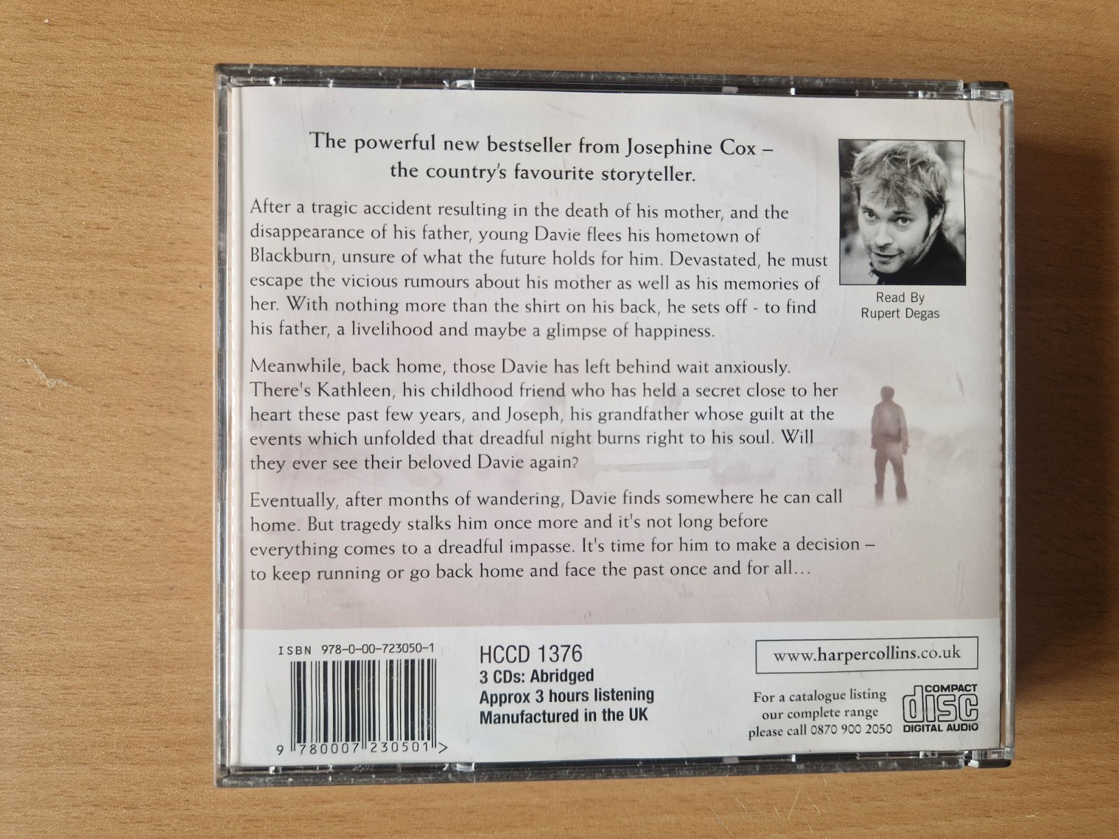 Josephine Cox The Loner 3x CD Harper Collins Audiobook FULLY PLAYABLE