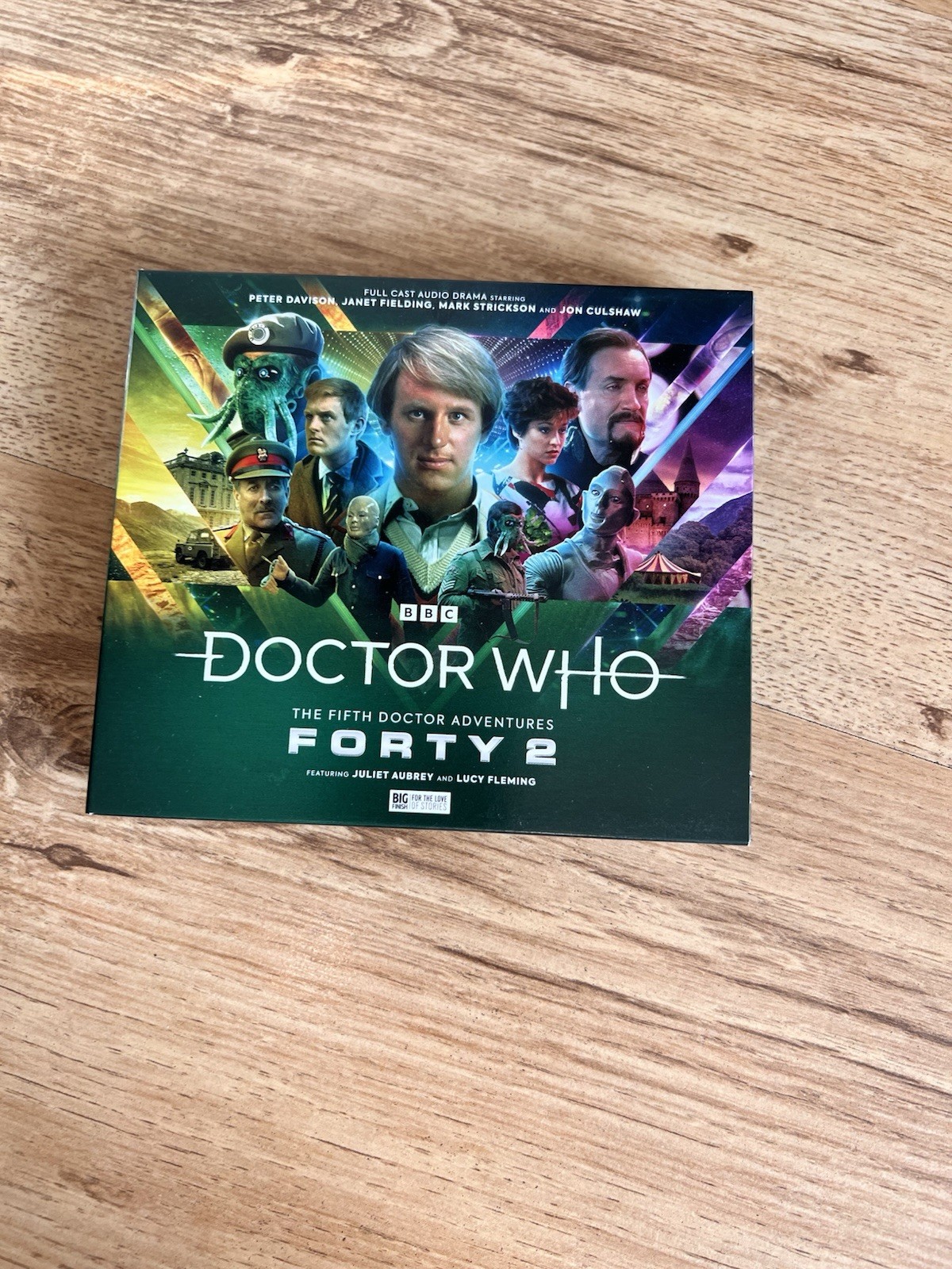 Doctor Who: Forty 2 (3-CD) Big Finish Fifth Dr Adventures 5th Peter Davison