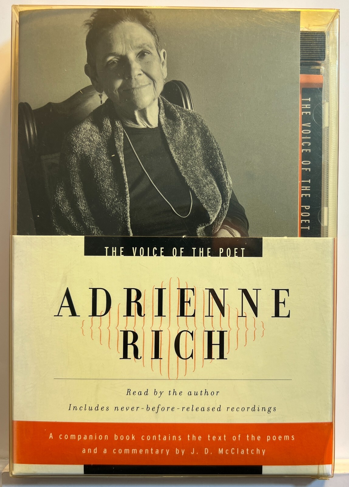 Adrienne Rich : Voice of the Poet (CD + Book 2002 Unabridged Edition) *V. Good*