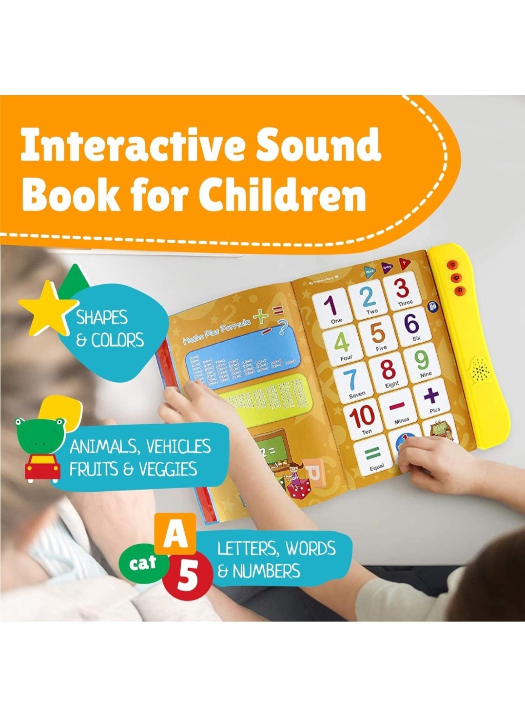 Boxiki Kids My English E-Book INTERACTIVE- Numbers, Letters, Shapes, Colors