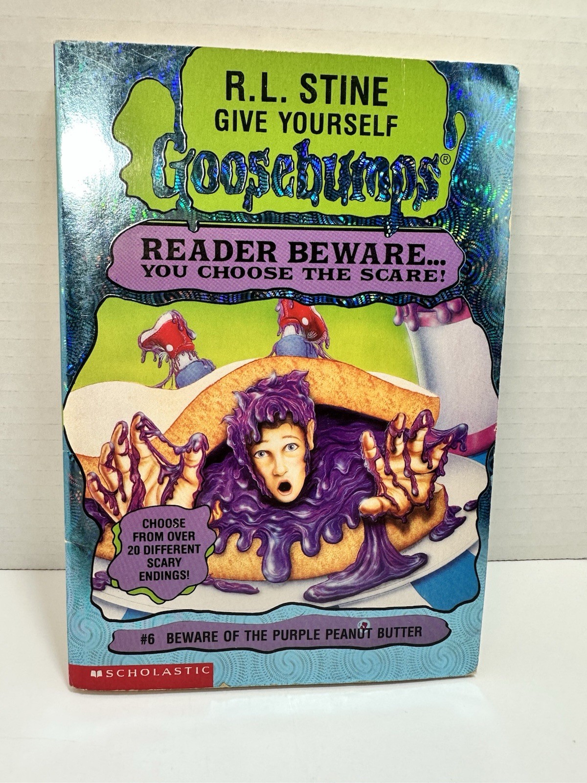 Give Yourself Goosebumps Ser.: Beware of the Purple Peanut Butter by R. L. Stine