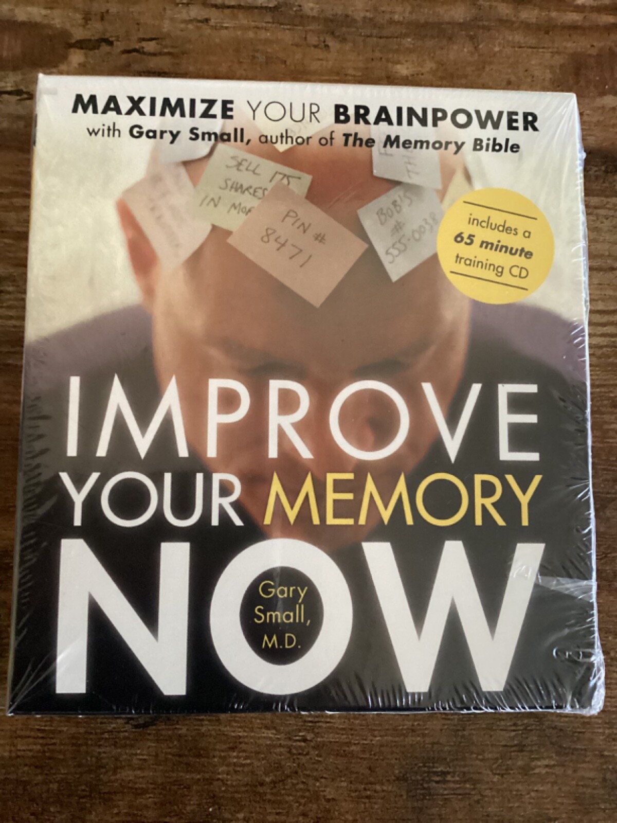 Improve Your Memory Now : Tools and Exercise by Gary Small, MD (2 CDs, 2003) New