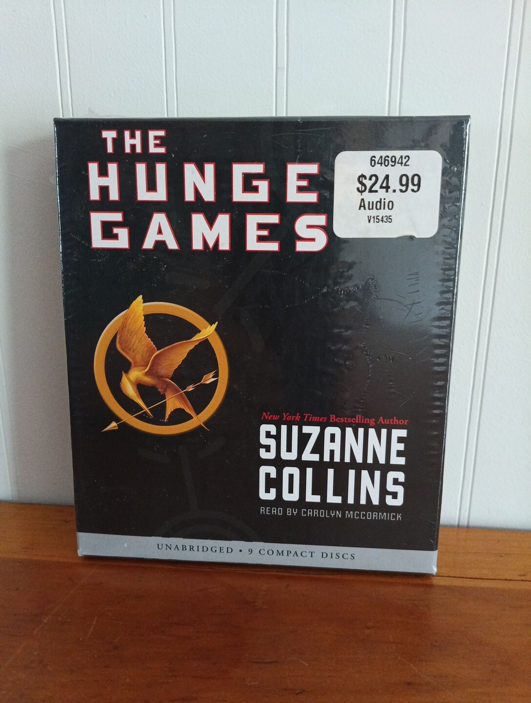 The Hunger Games 2008 Unabridged 9 CD Audiobook Brand New Factory Sealed