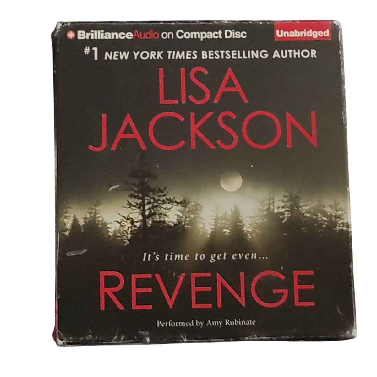 Lisa Jackson Revenge Audiobook Unabridged 18 CD Set Thriller Fiction New Sealed