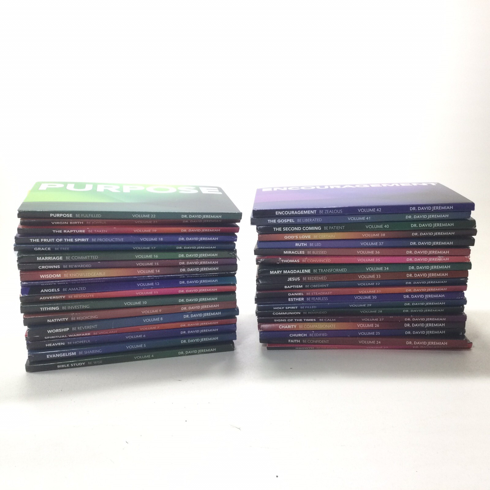 37 David Jeremiah Turning Bible Strong Living Library CDs Book Set Be Series