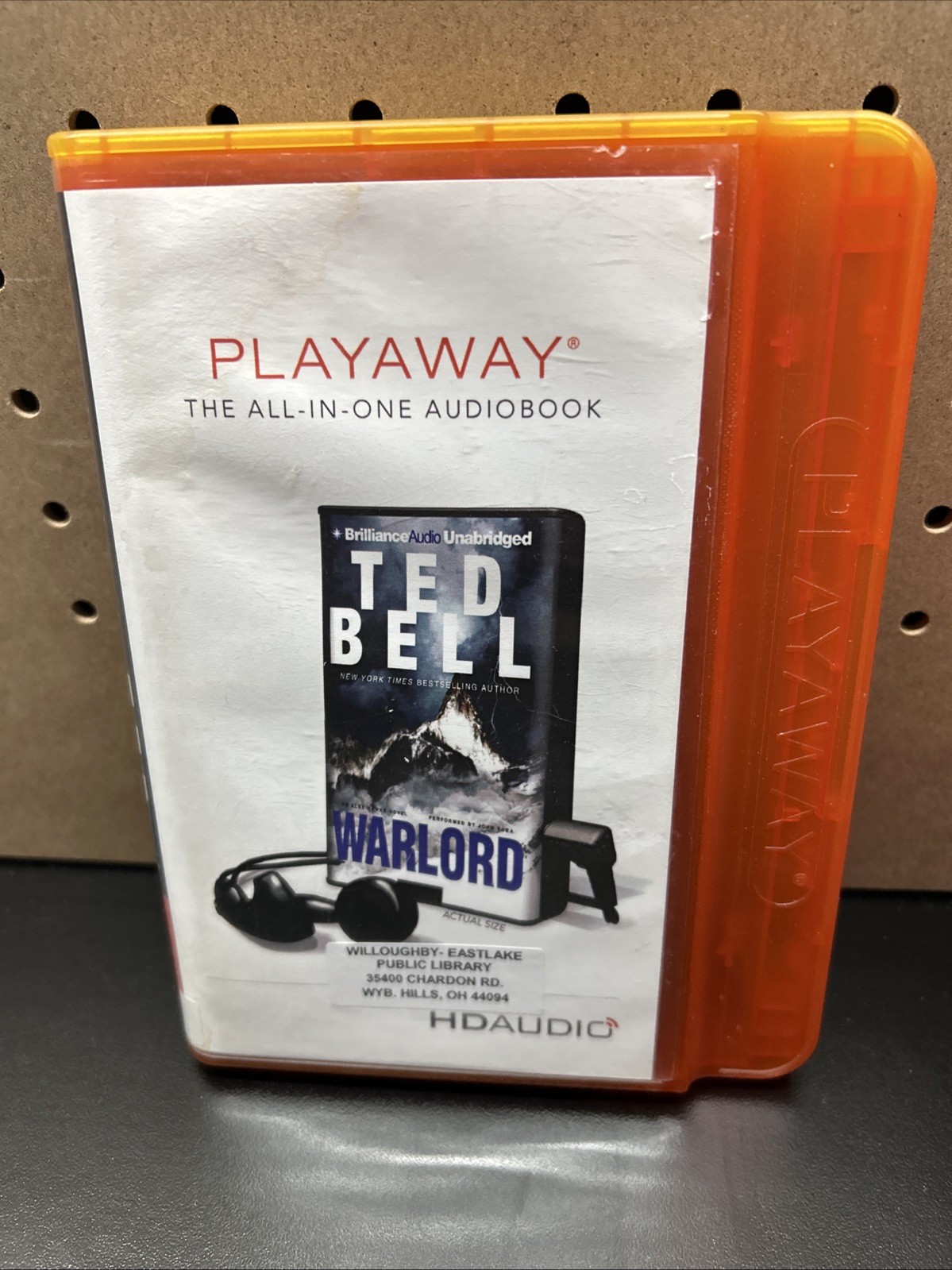 Warlord by Ted Bell — Audiobook, 2010, Fast Shipping