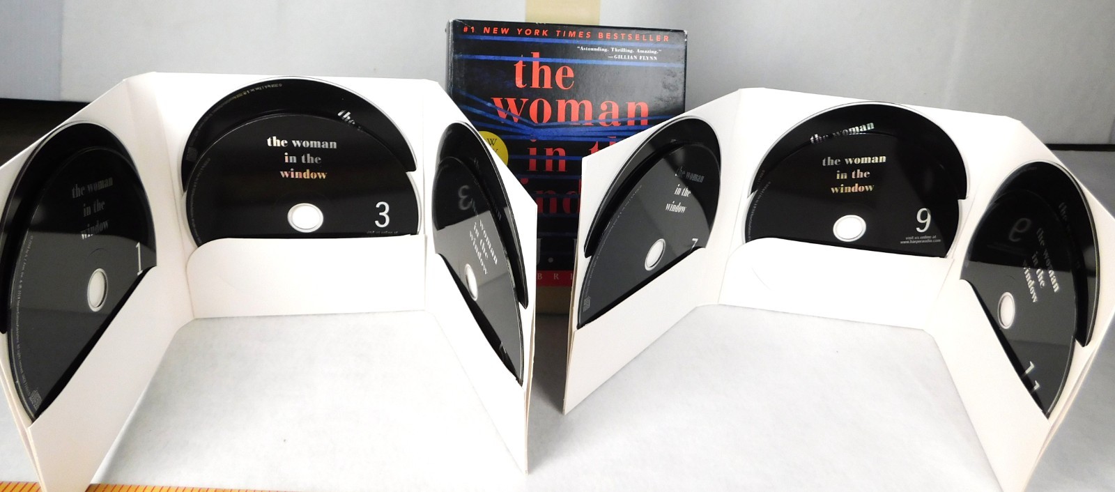 The Woman in the Window by A. J. Finn 2018 Audio Book 12CDs/ 13.45Hrs/Unabridged