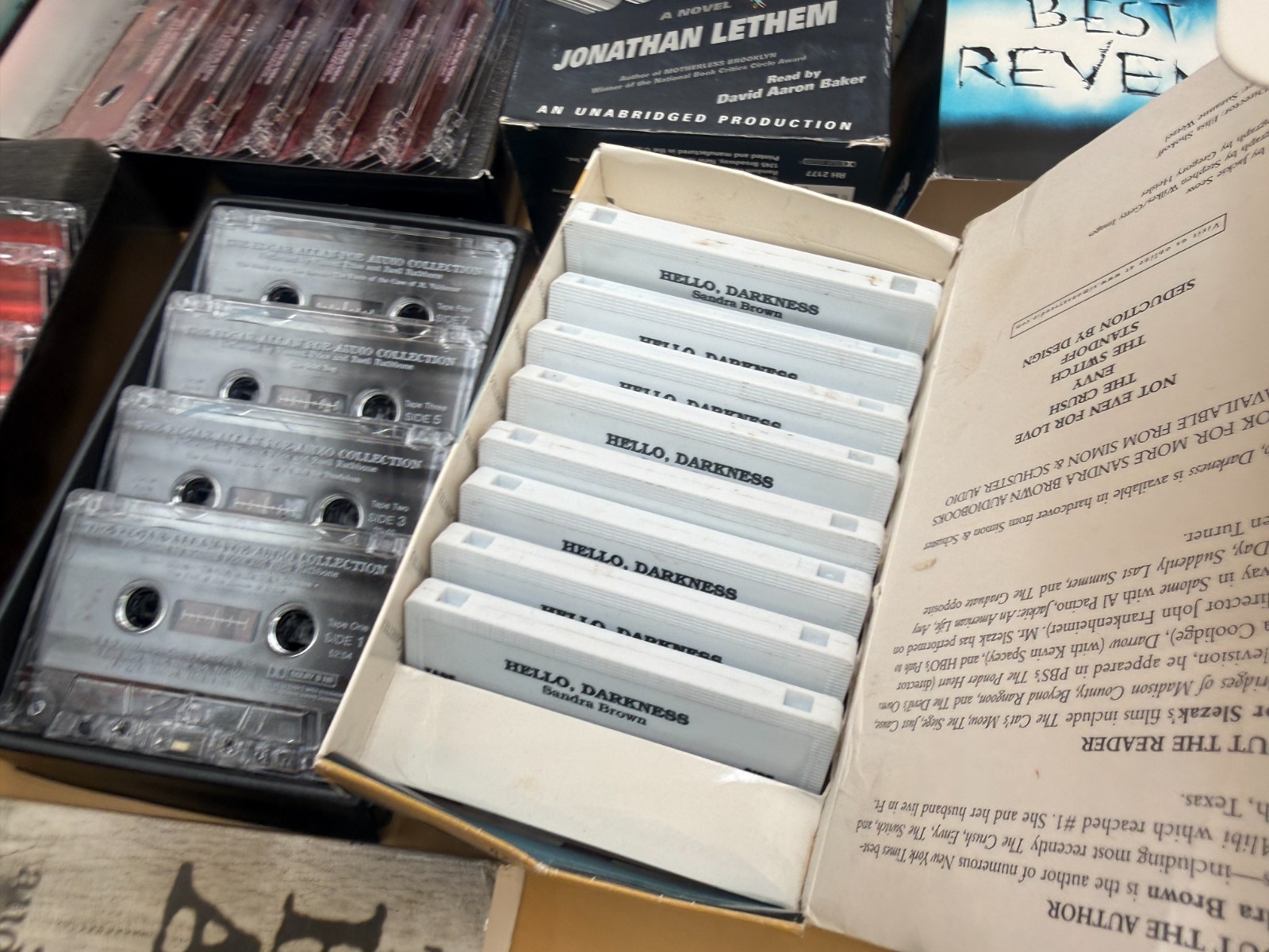11 Audiobook Cassette Tape Lot Christie Poe Bronte Mystery Unabridged Set