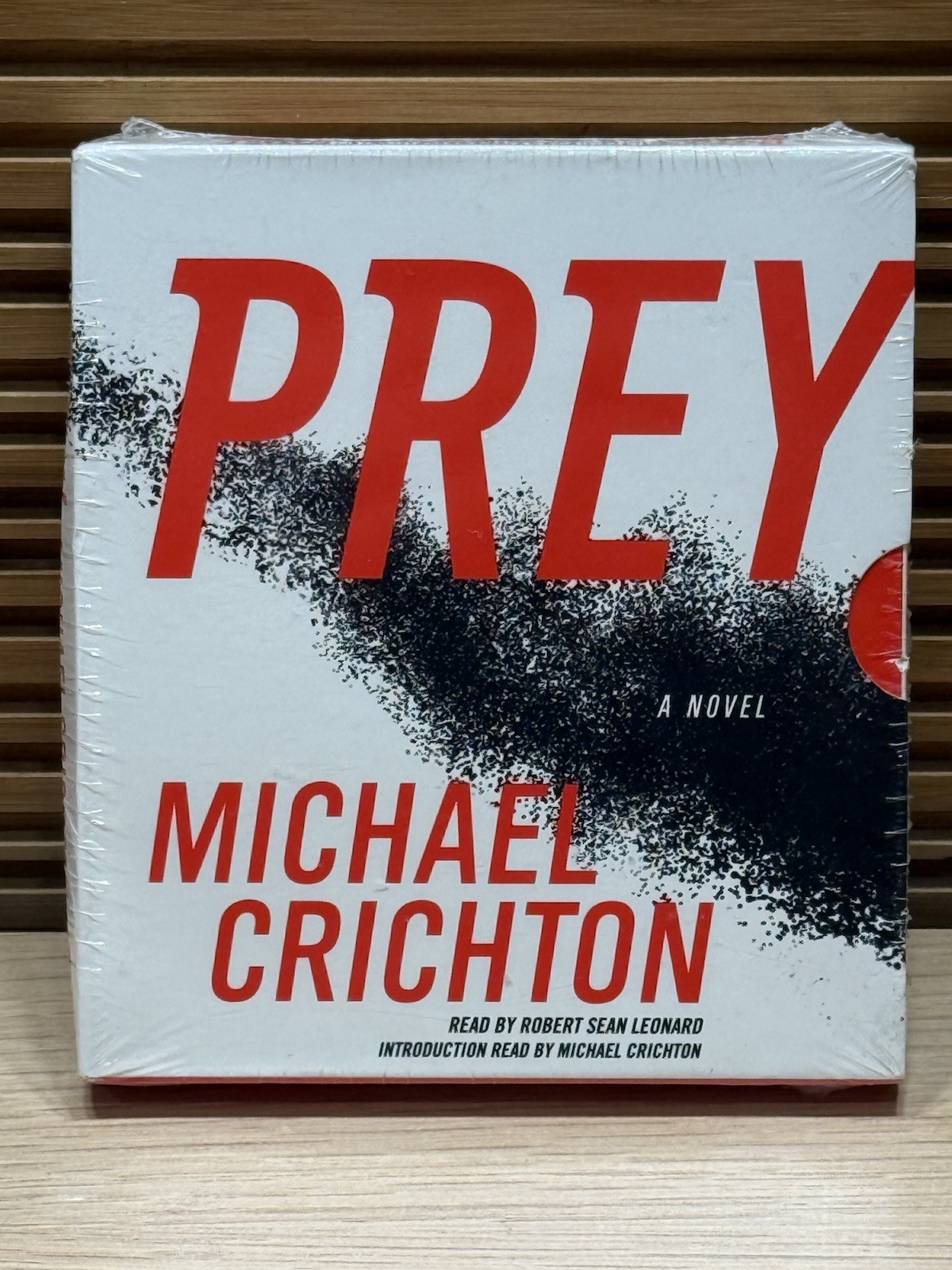 Prey By Michael Crichton 5 Disc 6 Hours Audio Book Abridged. NEW sealed