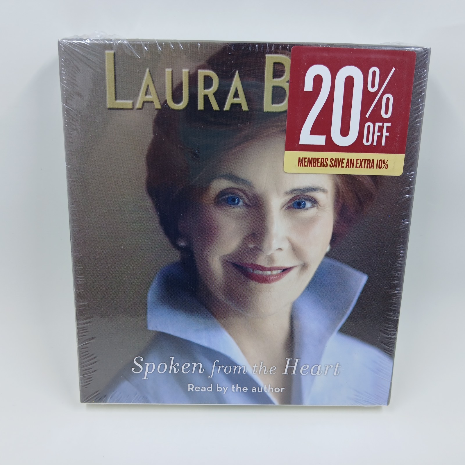 Laura Bush Spoken from the Heart Audiobook CD NEW Sealed