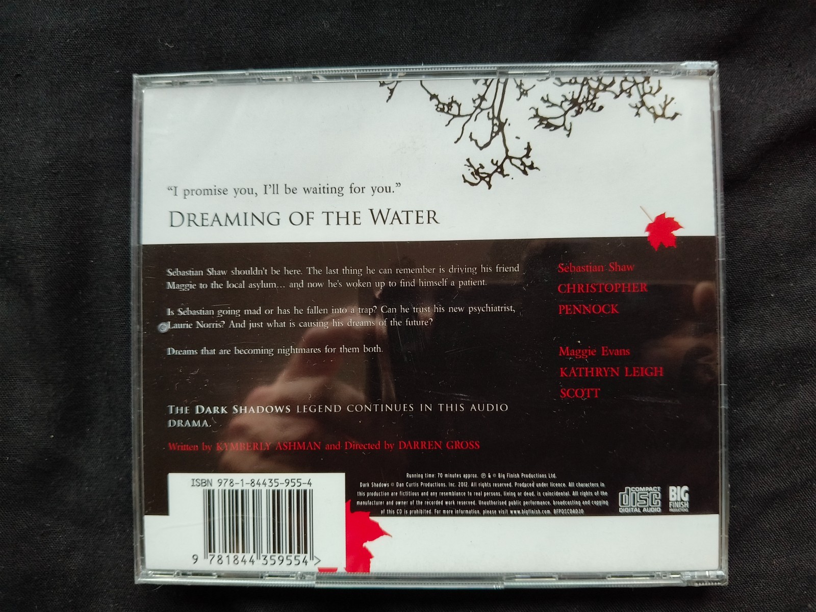 DARK SHADOWS — #30 DREAMING OF THE WATER — NEW — BIG FINISH — OUT OF PRINT