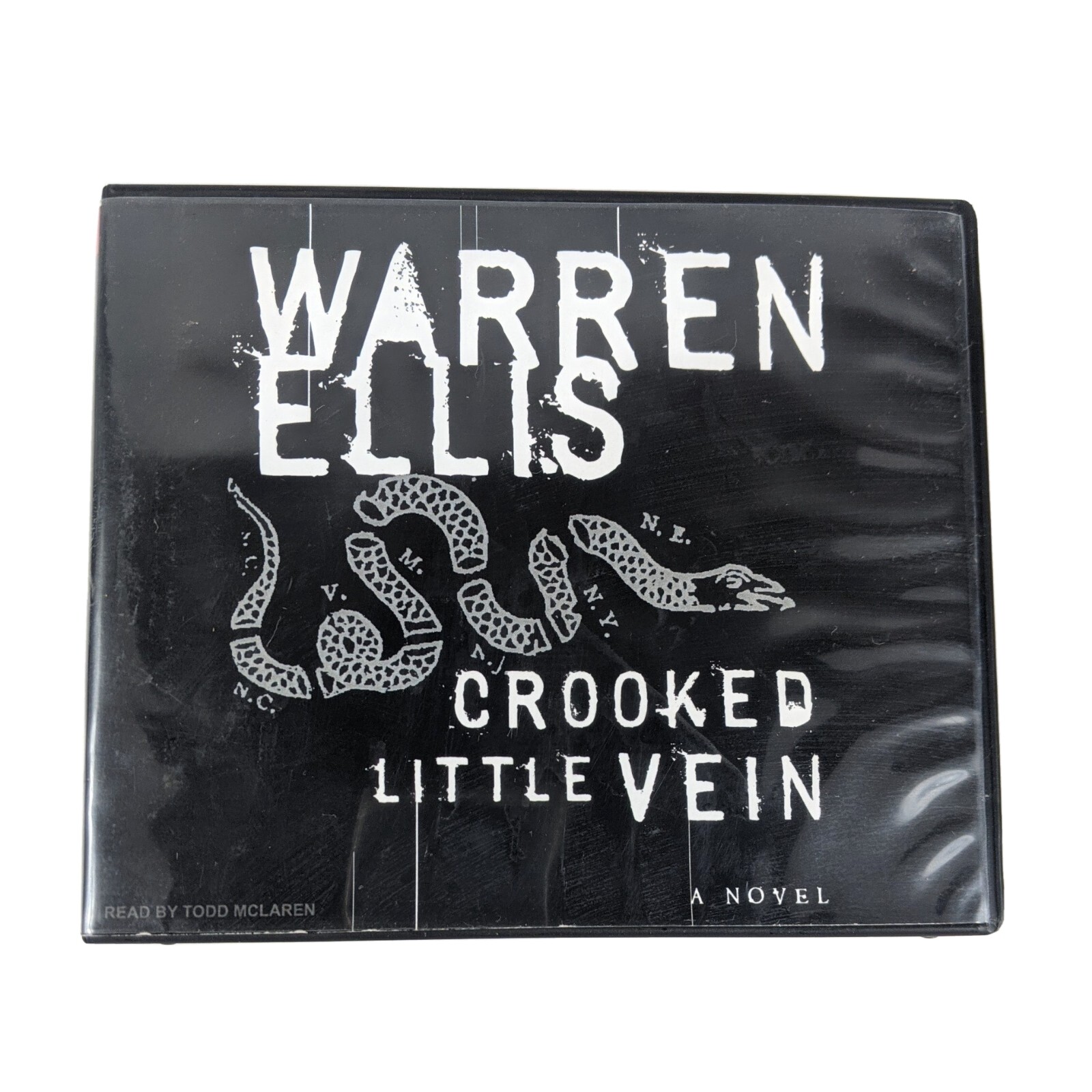 Crooked Little Vein Unabridged Audiobook by Warren Ellis Compact Disc CD