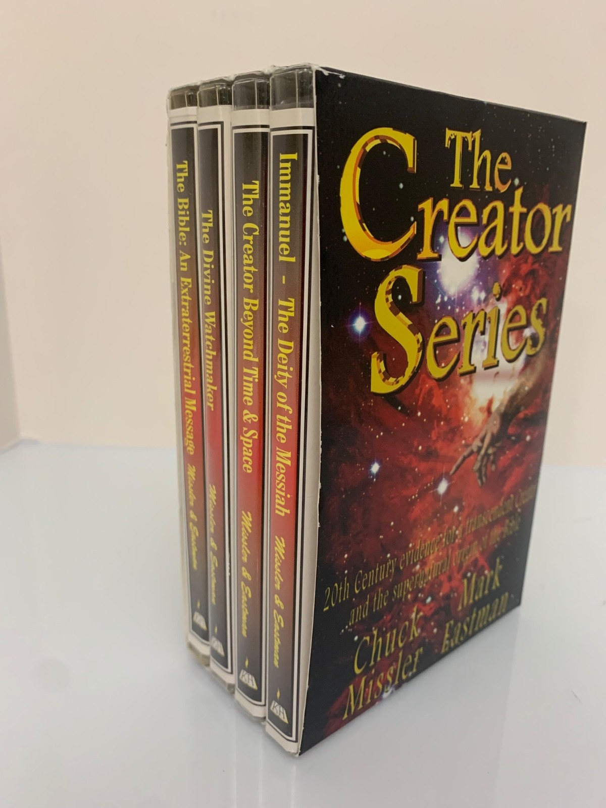 The Creator Series by Chuck Missler & Mark Easton Audio Cassettes Koinonia VG