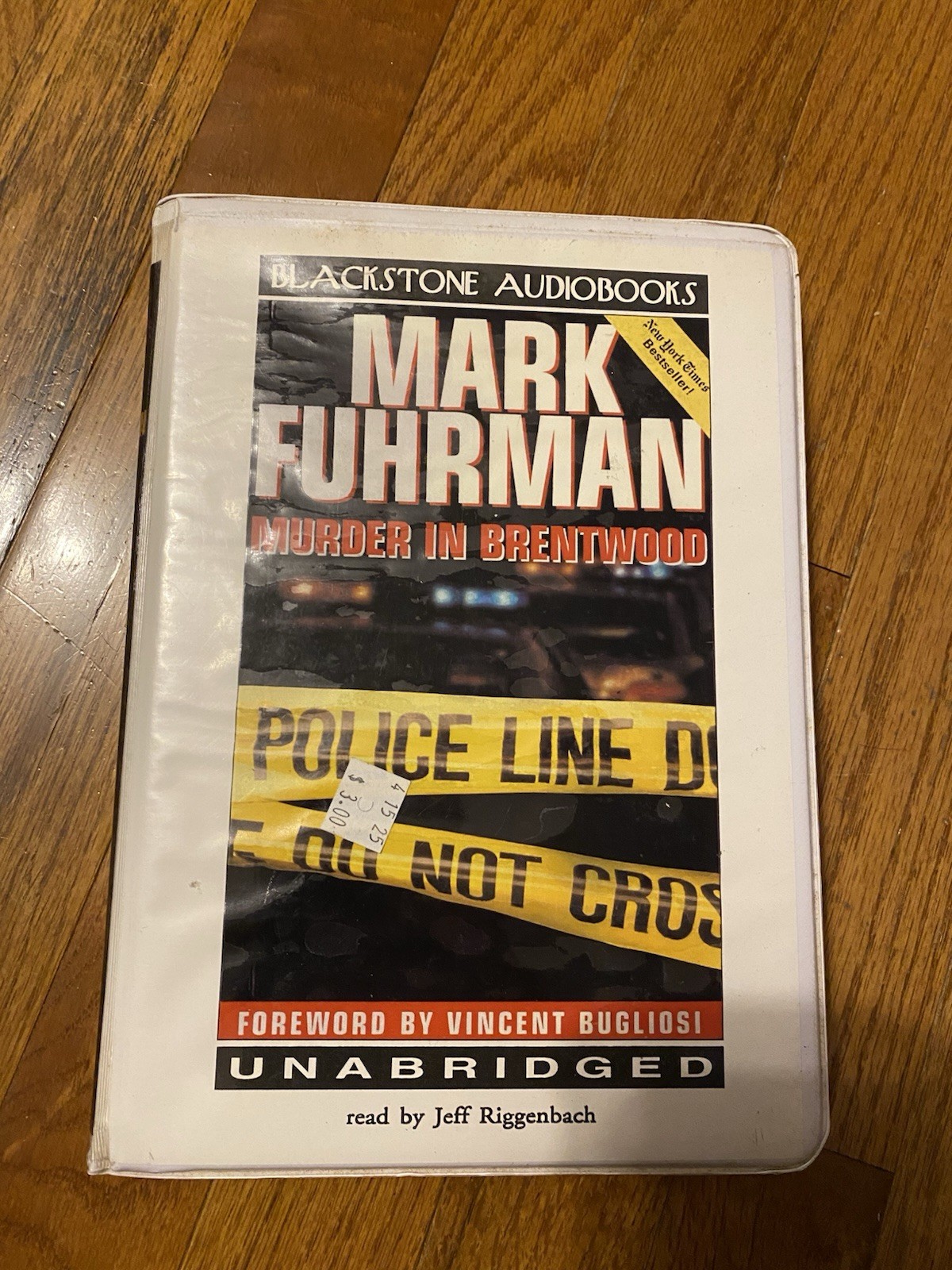 Murder in Brentwood by Mark Fuhrman (1997 Tapes ) Blackstone Audiobooks