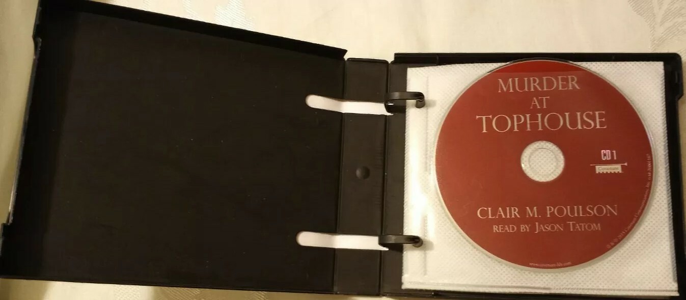 Murder at Tophouse by Clair M. Poulson Audio Book Complete Unabridged on 8 CDs
