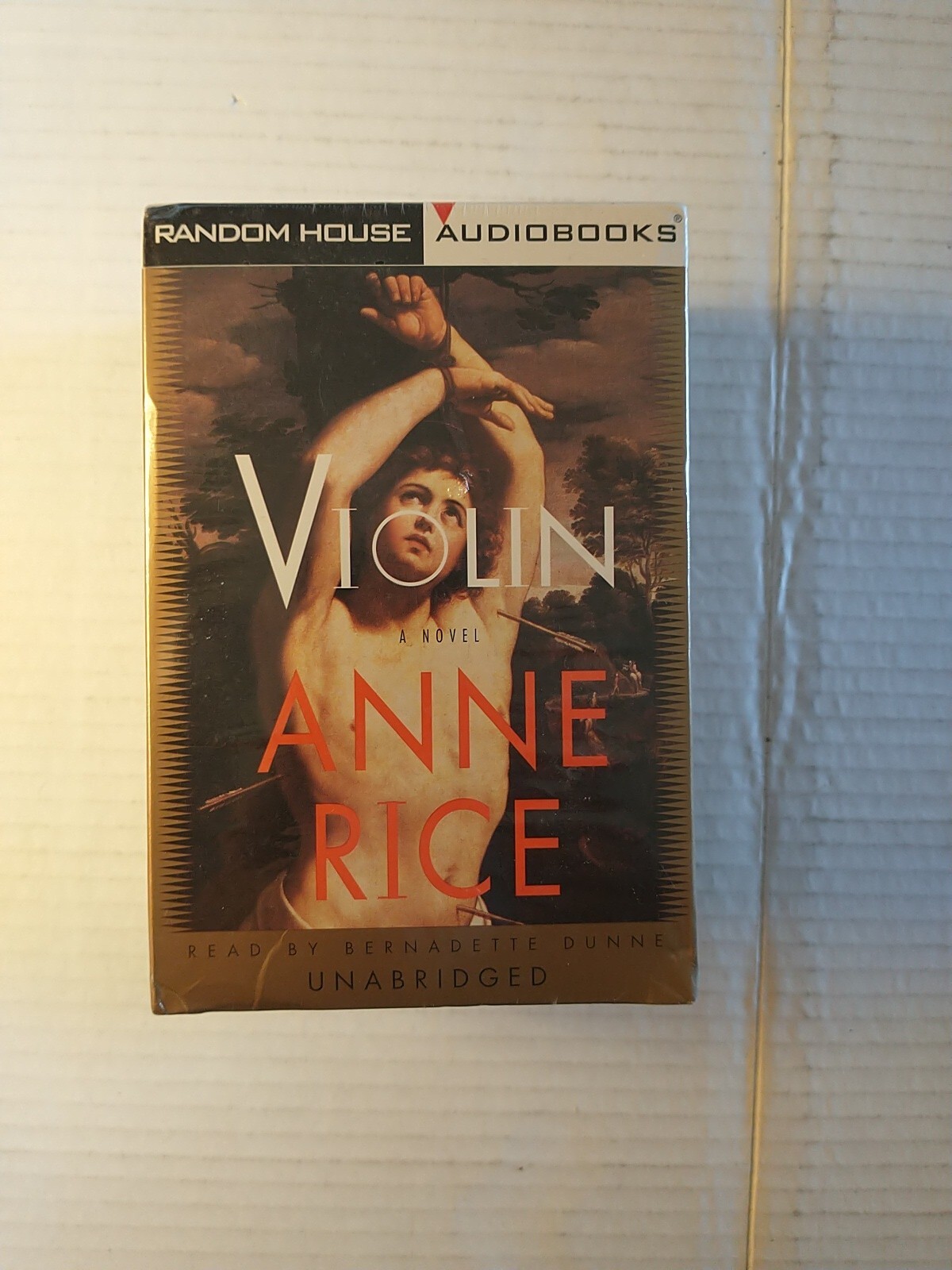 Violin by Anne Rice (1997, Audio Cassette,Unabridged edition) New Sealed