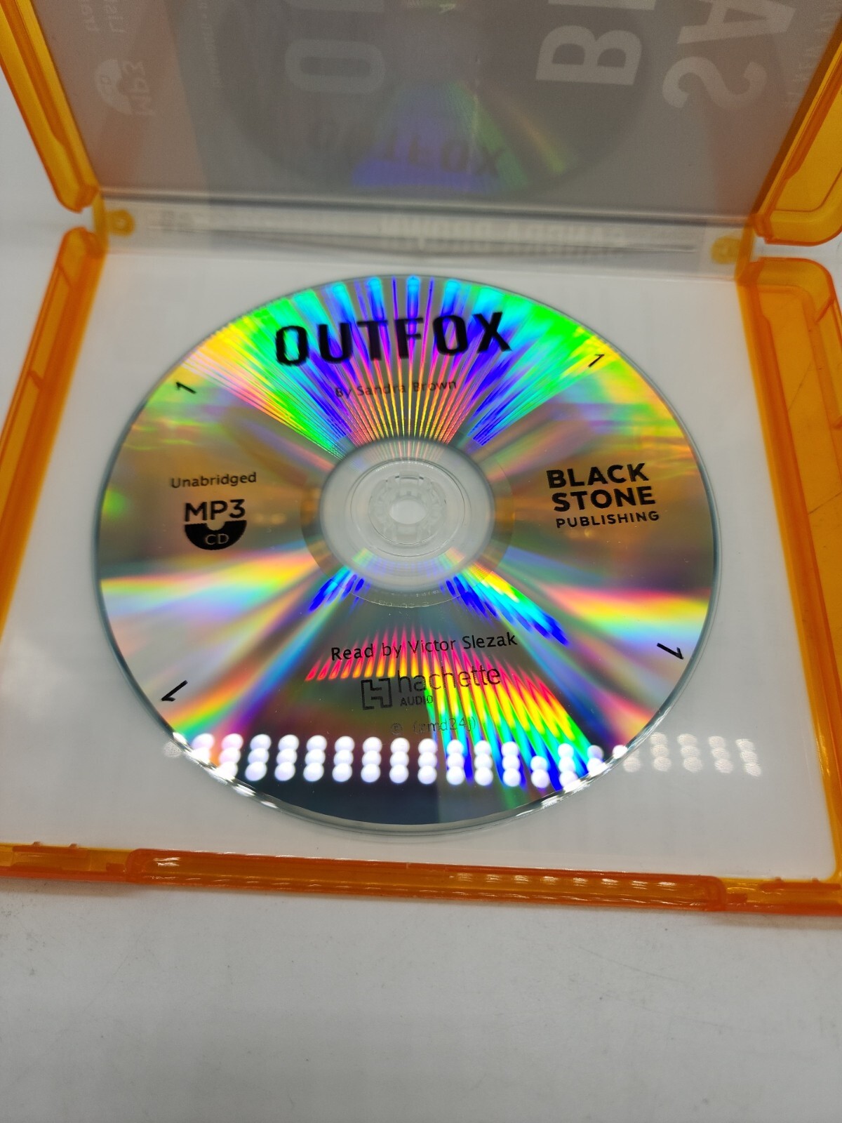 SANDRA BROWN OUTFOX AUDIO BOOK.
