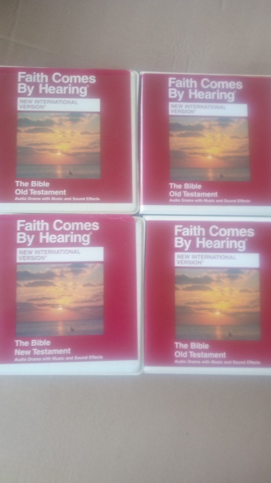 Faith Comes By Hearing -The Audio Bible Drama — The New & Old Testament CDs 1-70
