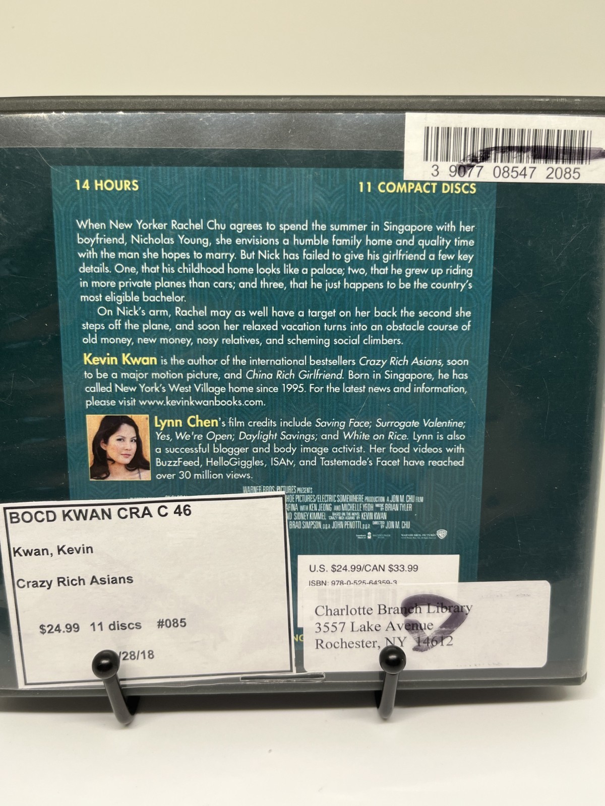 Crazy Rich Asians Unabridged Version By Kevin Kwan Audiobook 11 CDs