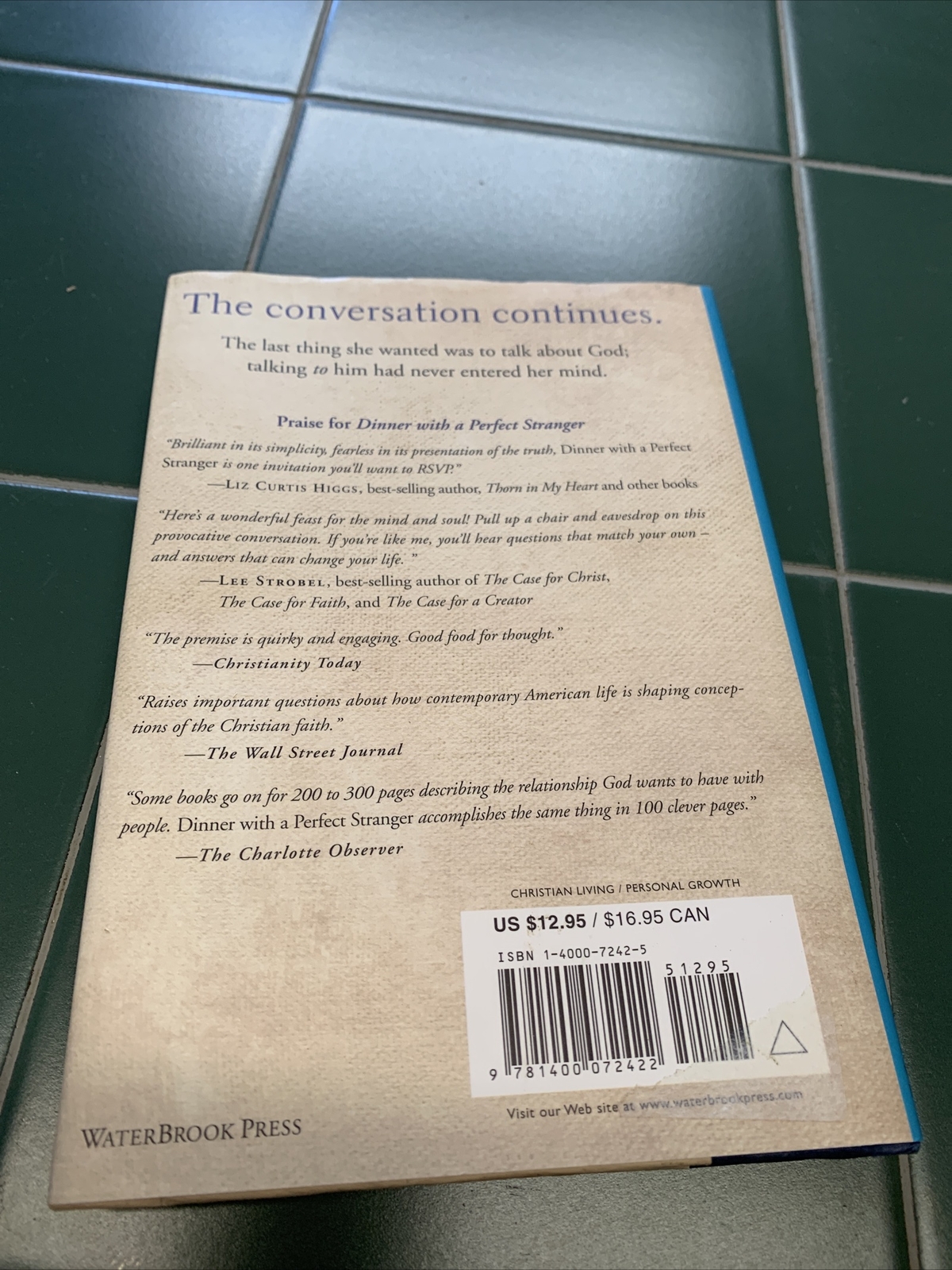 A Day with a Perfect Stranger by David Gregory (2006, Hardcover)