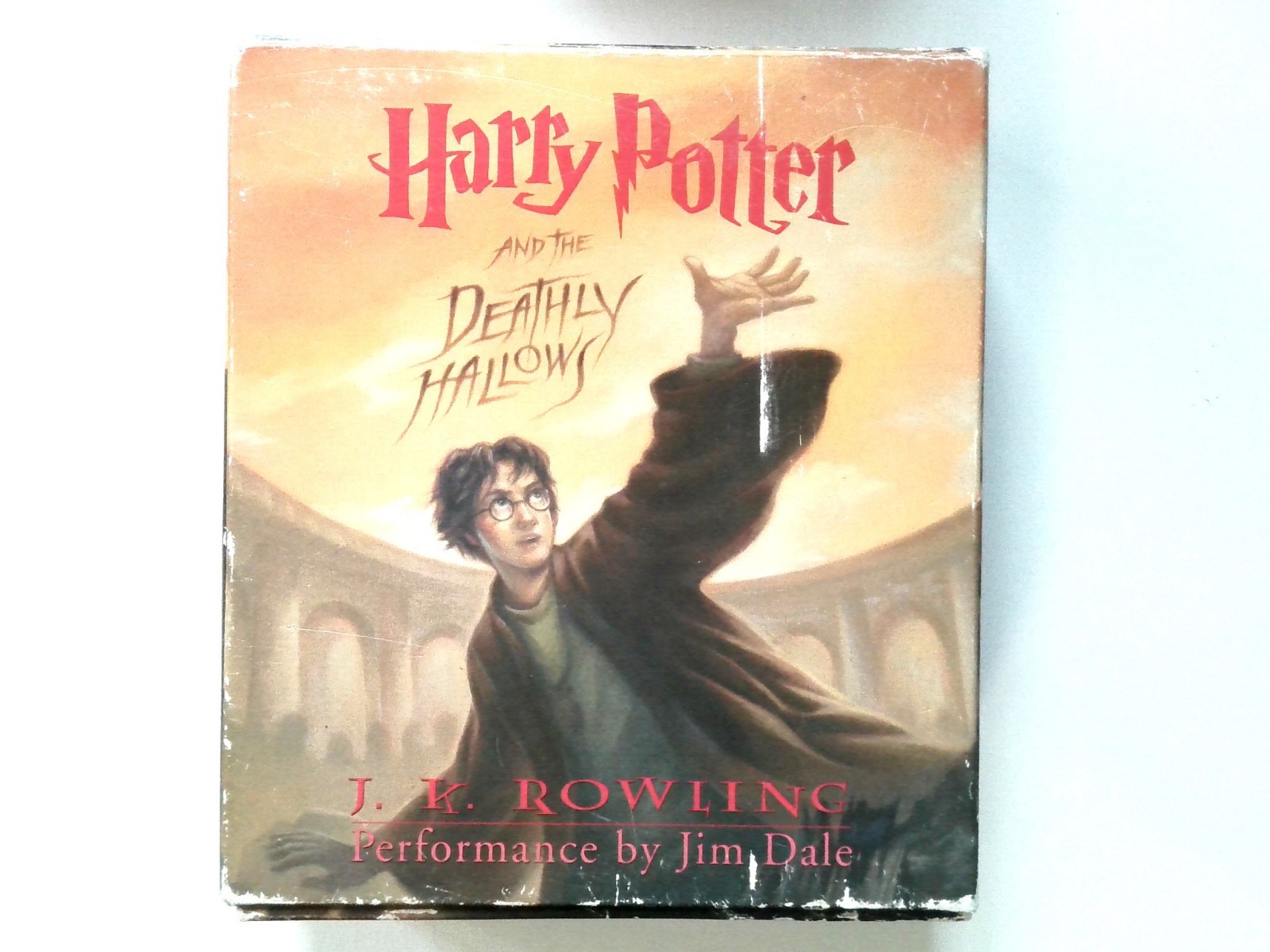 Harry Potter And The Deathly Hallows 16 CD Disc Audiobook Jim Dale 1 MISSING