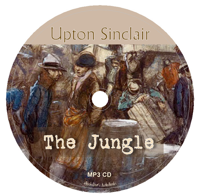 The Jungle Upton Sinclair Culture Heritage Audiobook in 1 MP3 Audio CD
